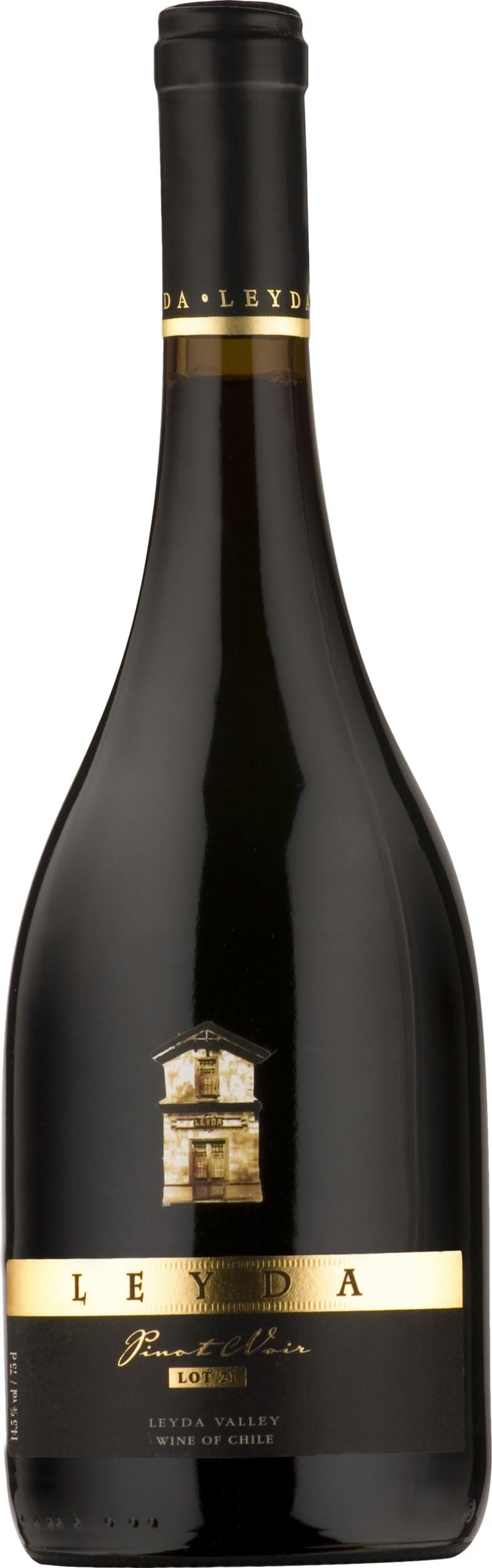 Various Wine Red/Black Vina Leyda Pinot Noir Lot 21 2023 75Cl - Pack Of 6