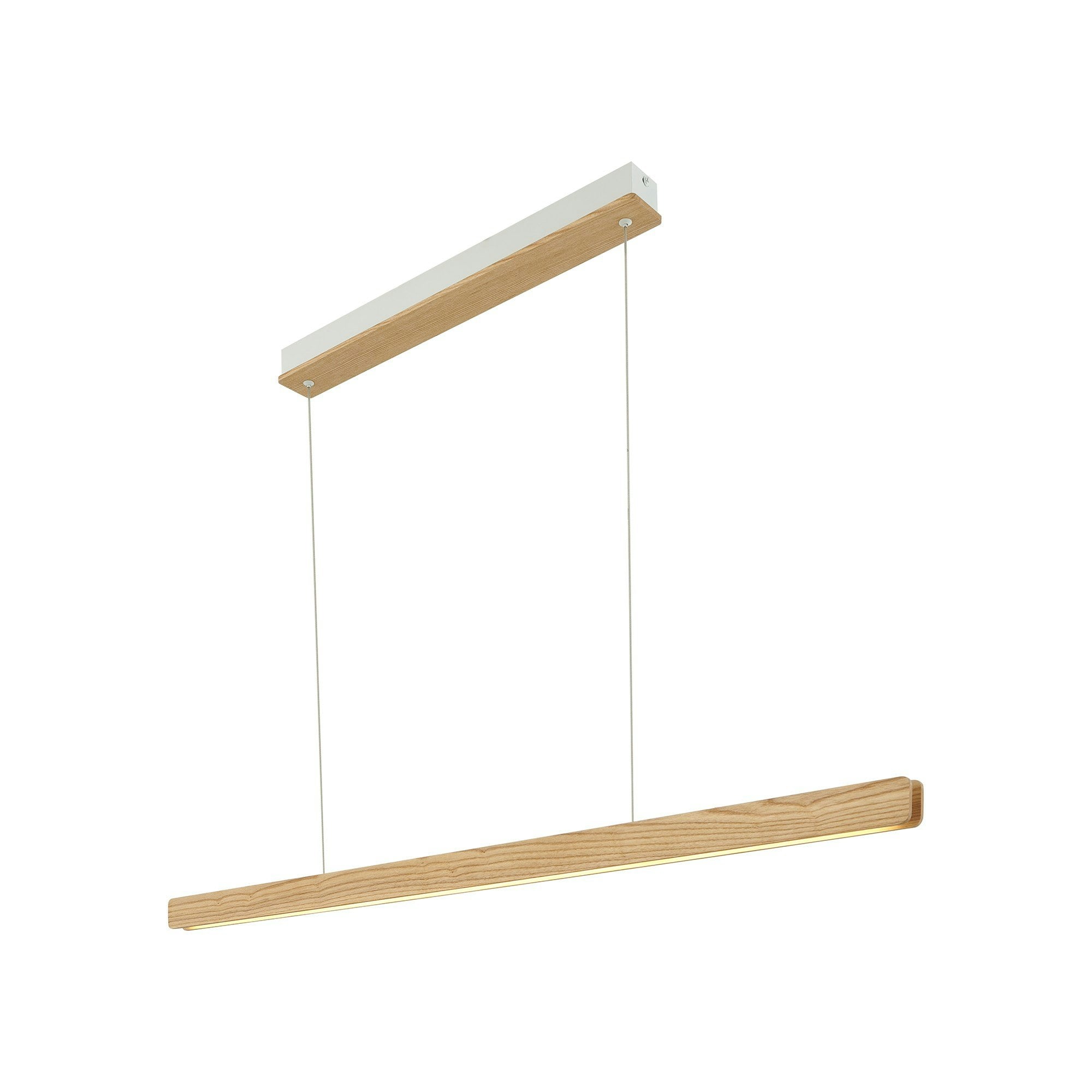 Nordlux Ilgas Nature Pendant Light in NatureBrown Oak Wood, 4.4 x 5 x 5cm Minimalist Scandinavian Ceiling Lamp for Living Areas - Image 2