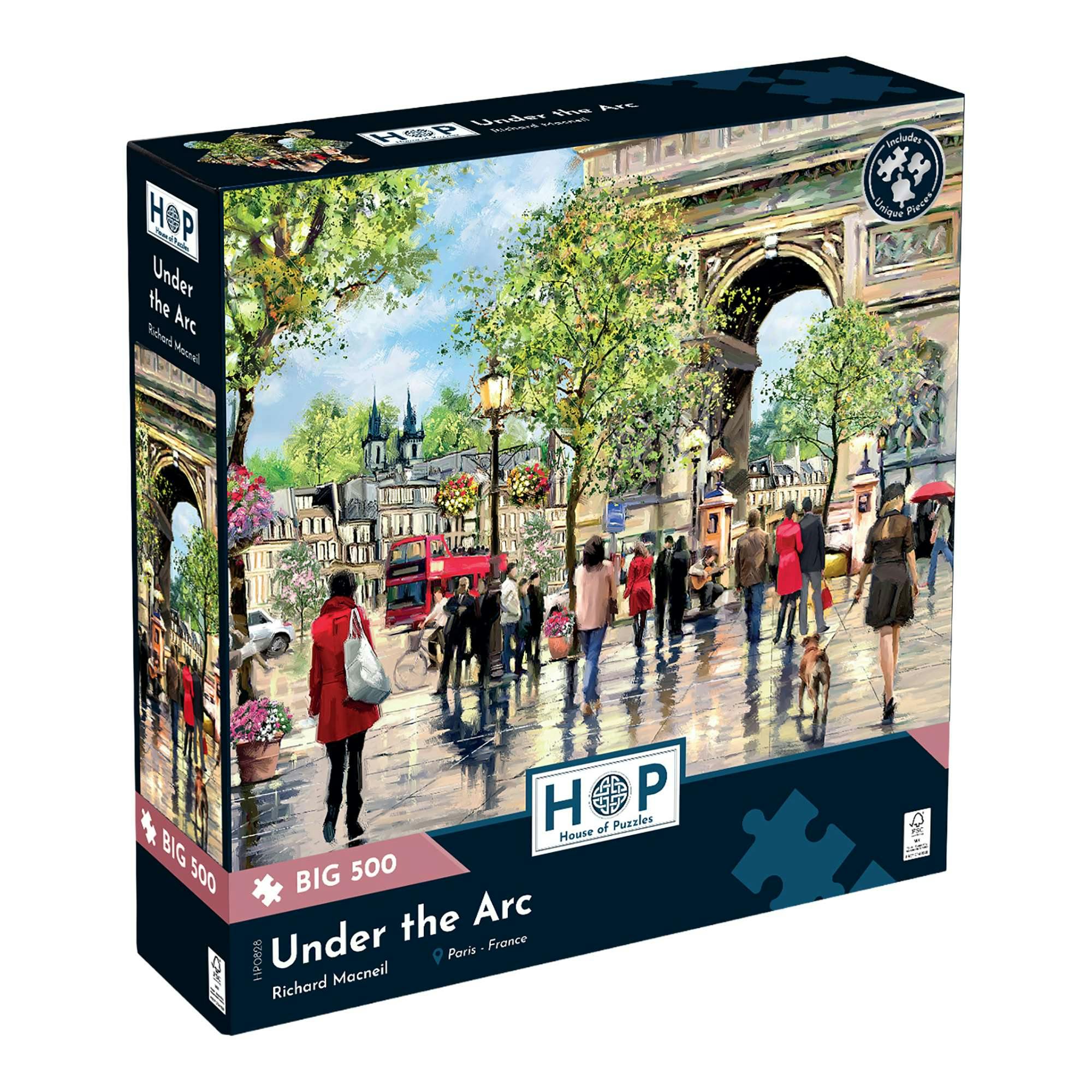 The House of Puzzles Under the Arc London 500 Piece Jigsaw Puzzle - Extra Large - Image 6
