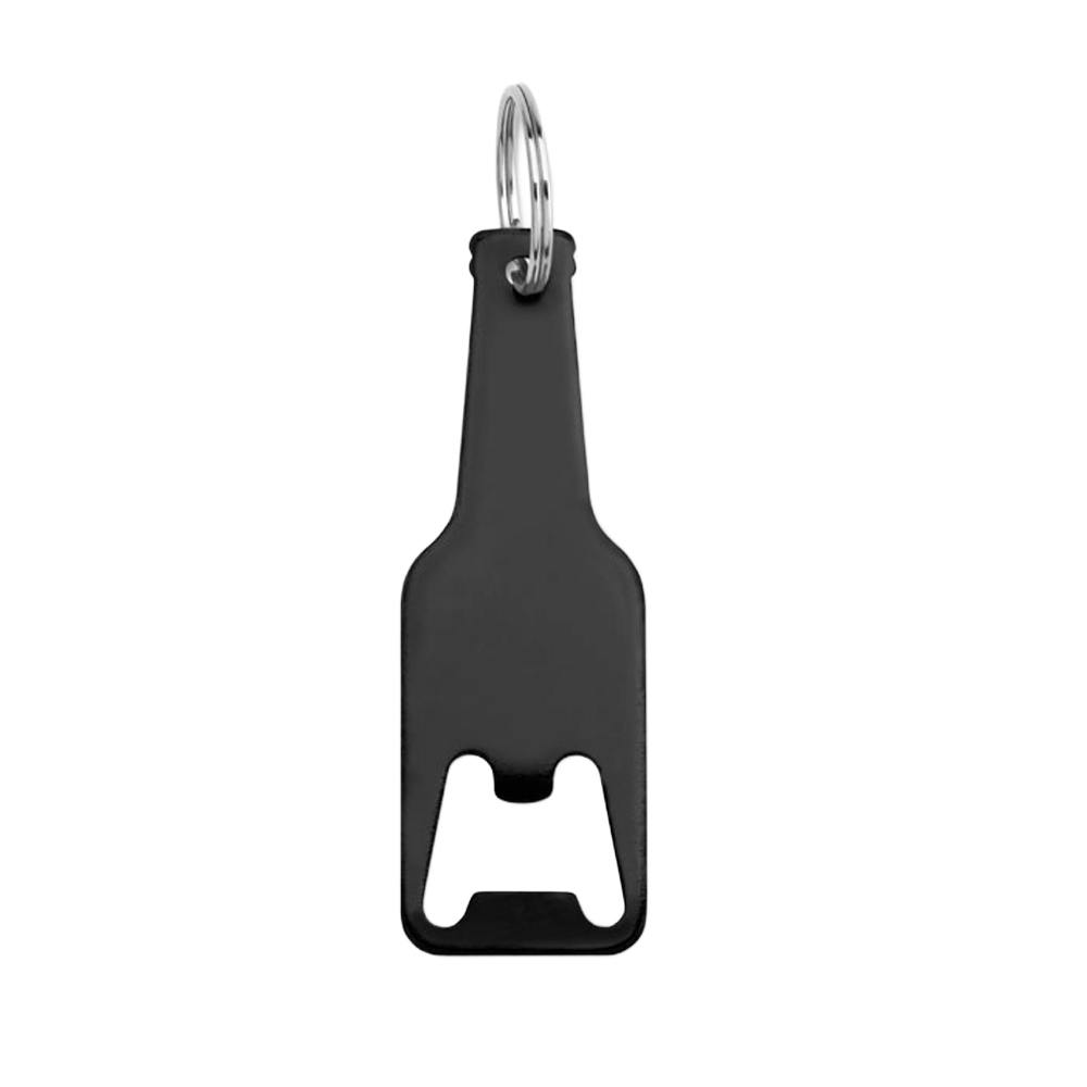 Midocean Black Botelia Aluminium Bottle Opener - One Size - 100% Mixed