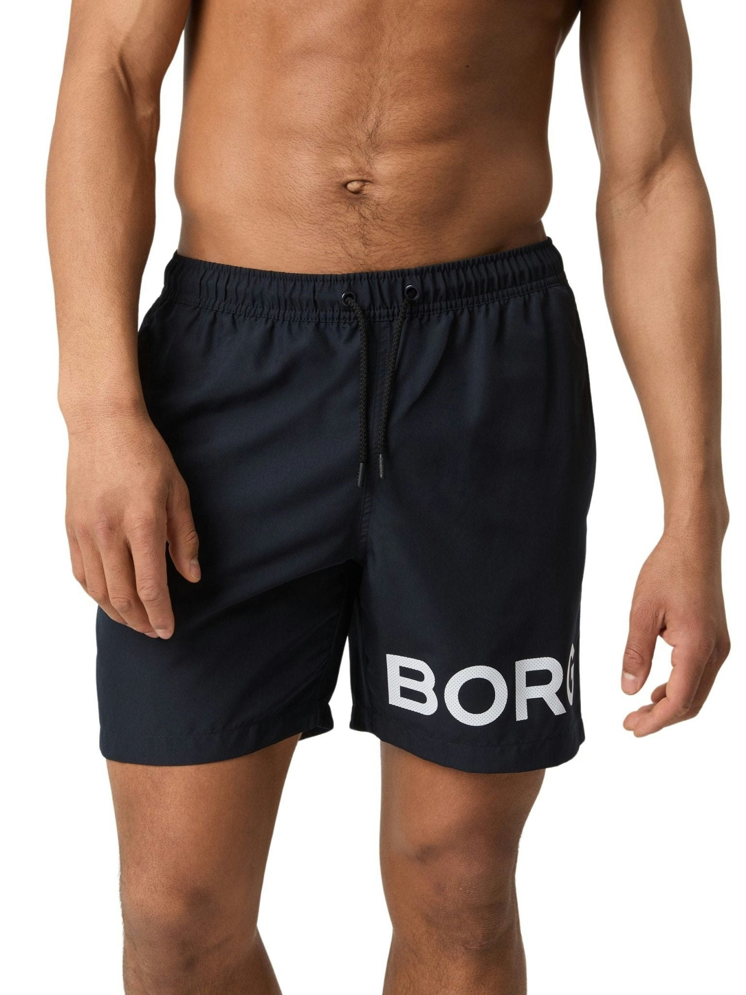 Bjorn Borg Dark Borg Logo Swim Shorts, Nightsky - M