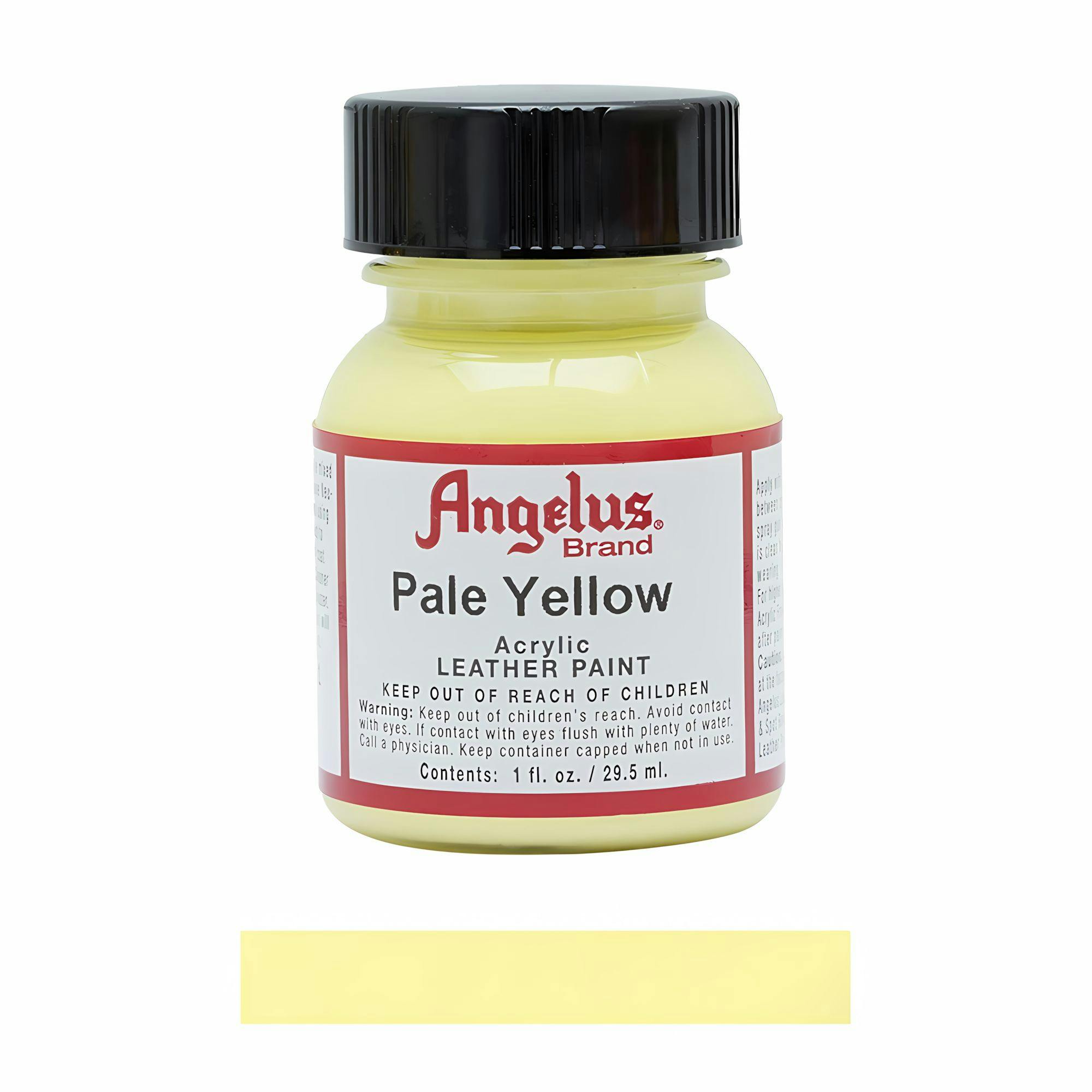 Rackhams Yellow Leather Paint For Sneaker Customs And Shoes 1Oz - Pale