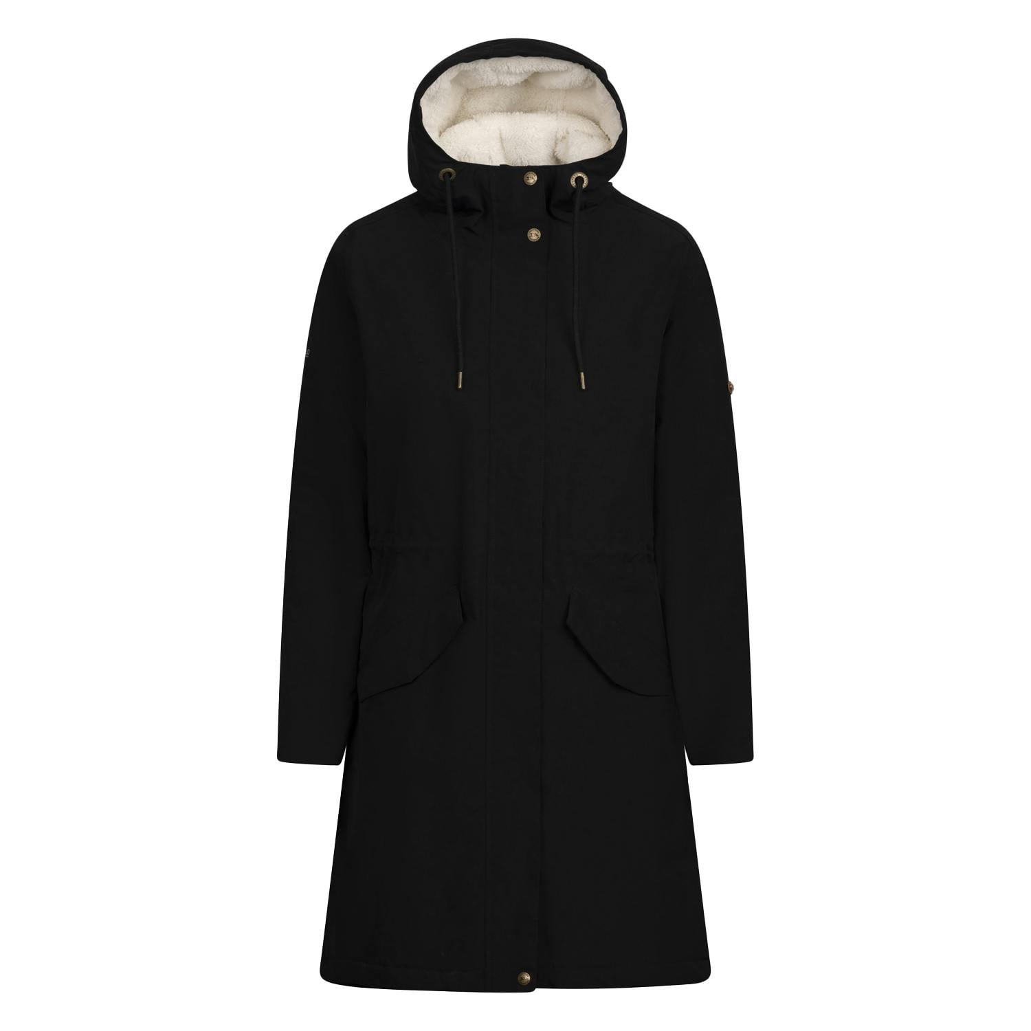 Trespass Women's Black Vailsom Waterproof Jacket - M - 100% Mixed
