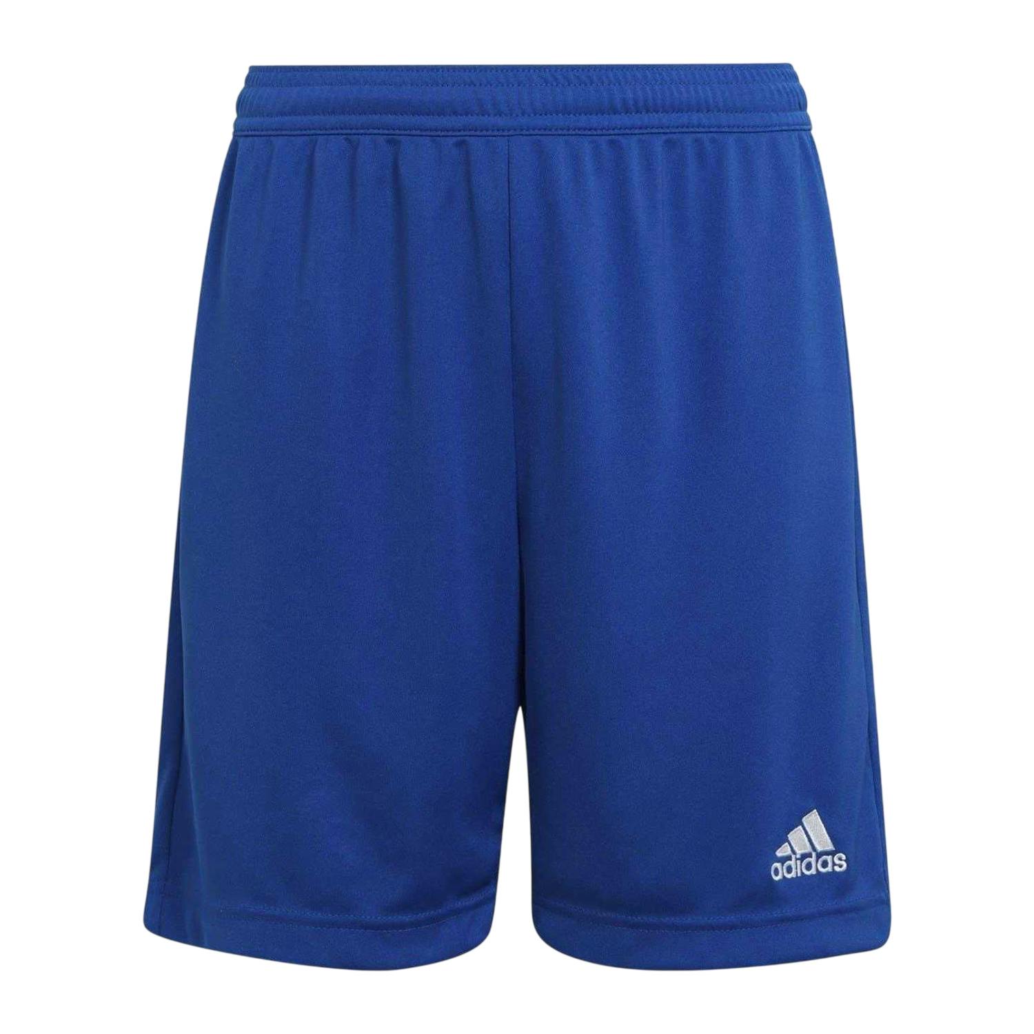 Adidas Blue Kids Entrada 22 Shorts - 13-14 Years - 100% Polyester