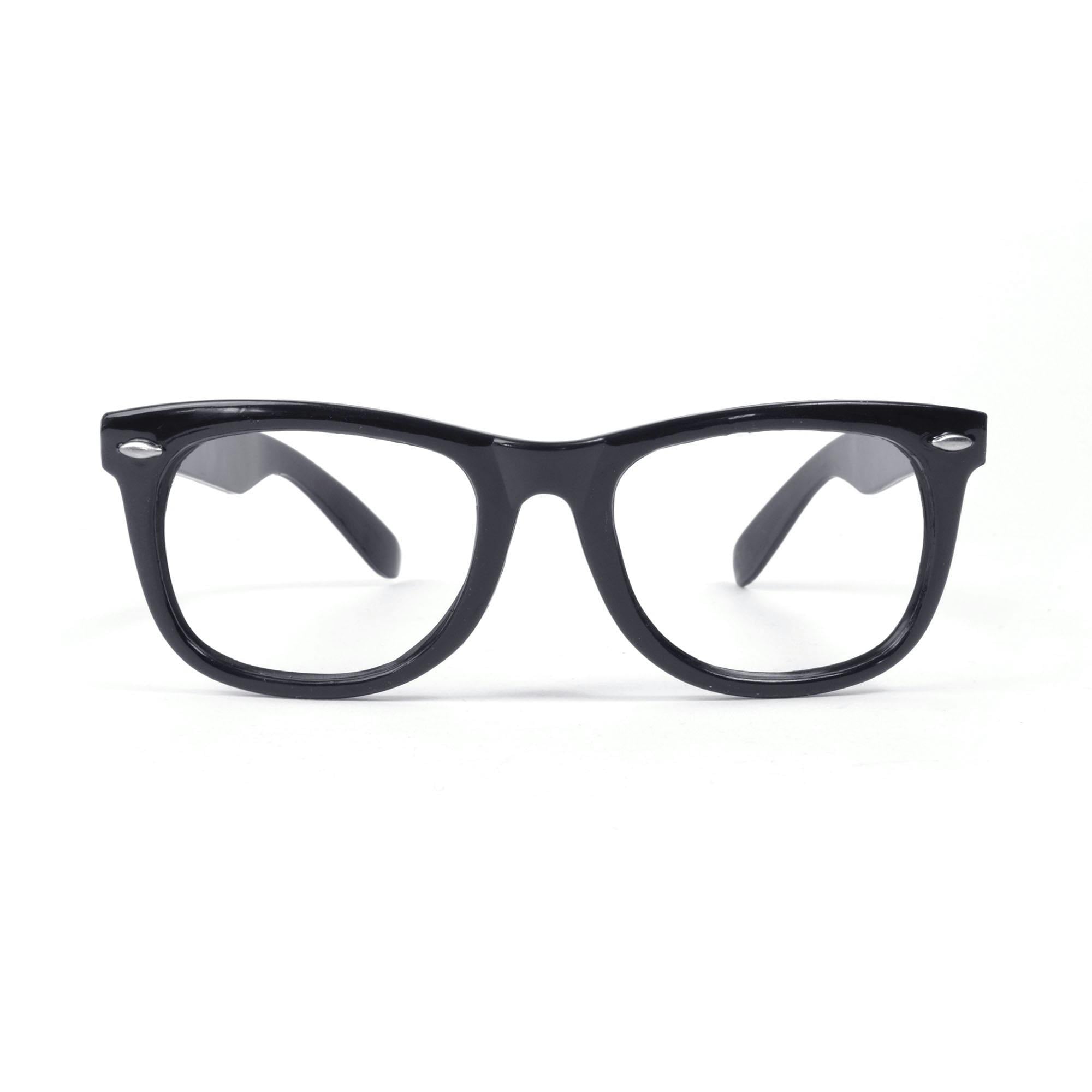 Bristol Novelty Unisex Black Adults Spectacles - One Size