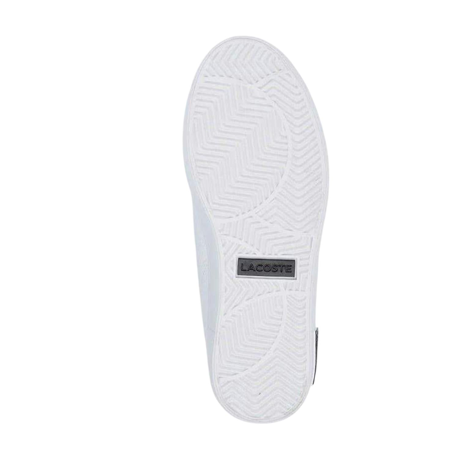 Lacoste Women's White Lineset Leather Flat Trainers - 3 Uk - 100% Mixed