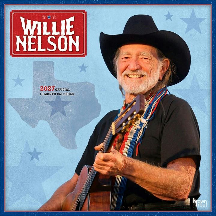 Willie Nelson Calendar 2027, Wall Calendars, Month To View, Entertainment, Gift - Image 6