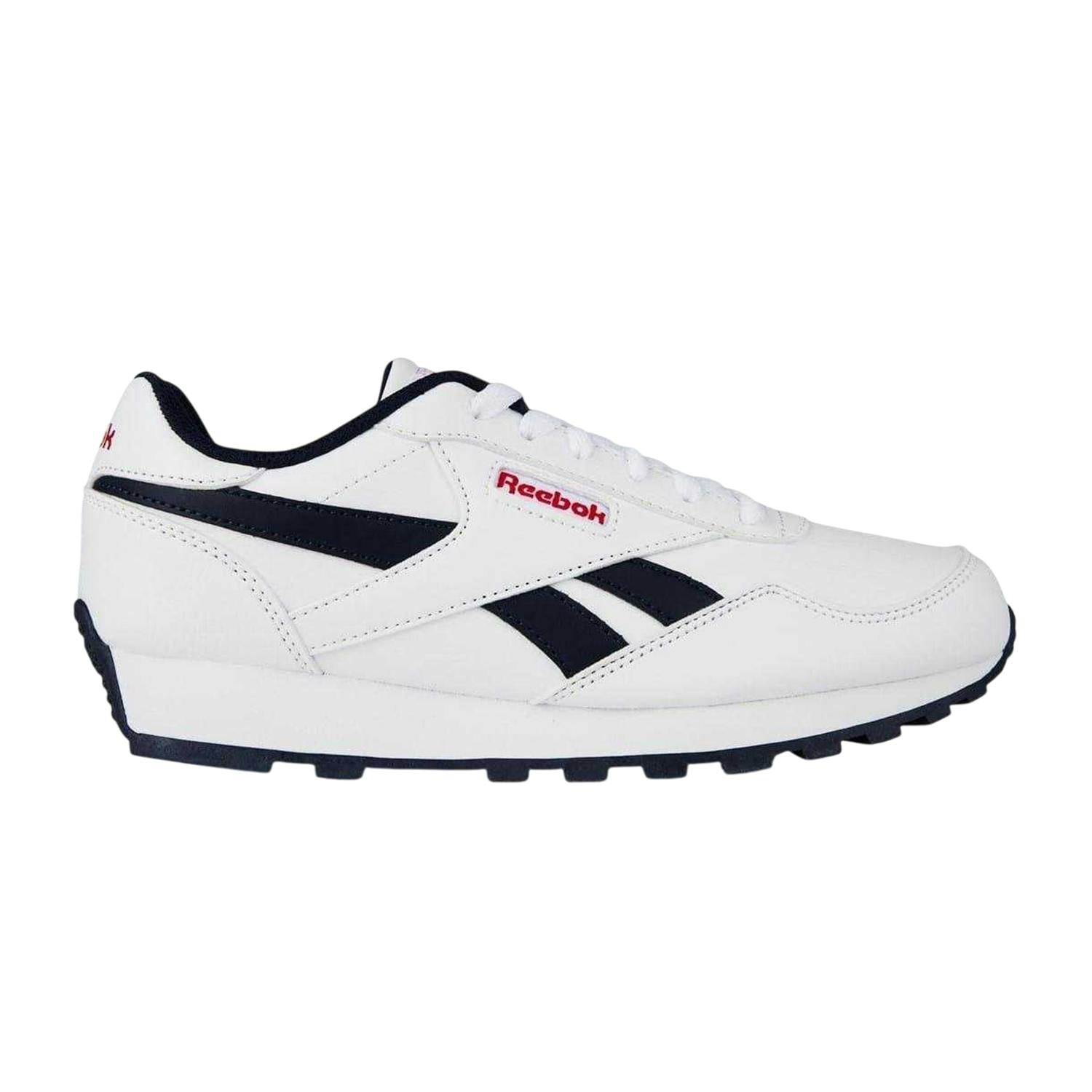 Reebok Women's White Royal Rewind Leather Trainers - 5.5 Uk - 100% Mixed