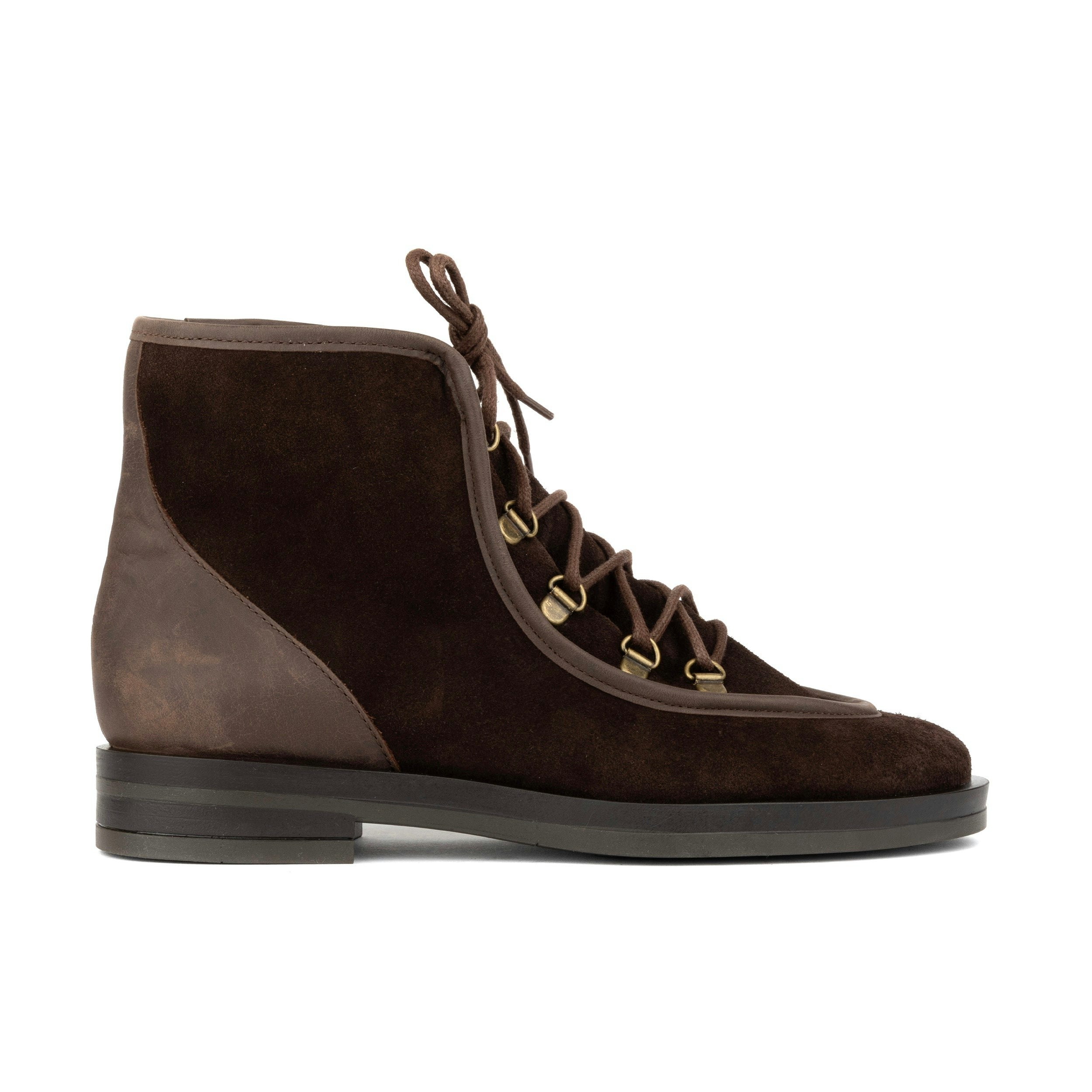 Embassy London Women's Dark/Brown Hedera - Suede Alpine Boot - Uk 3 / Eu 36 / Us 5