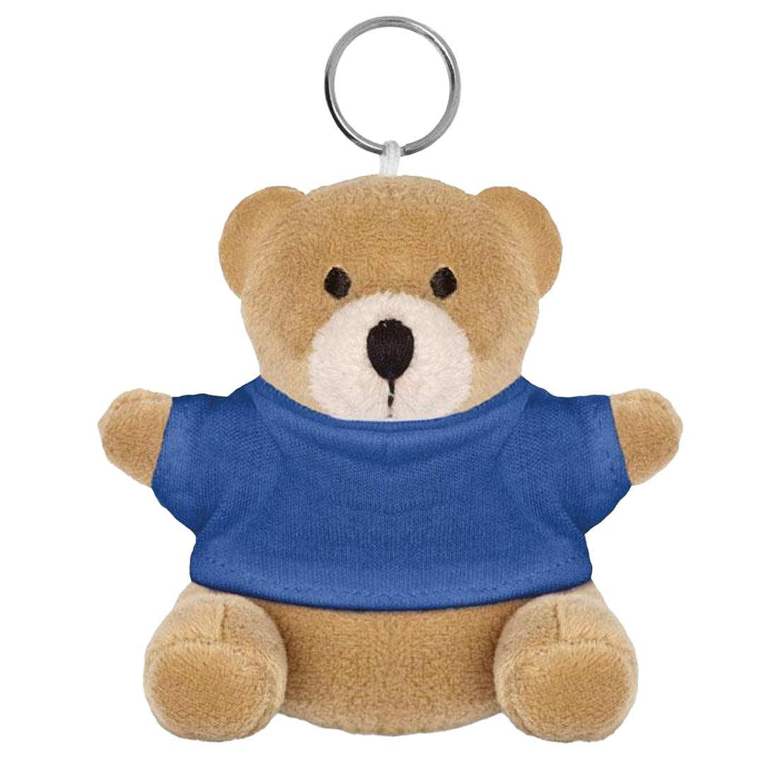 Midocean Blue Teddy Bear Keyring - One Size