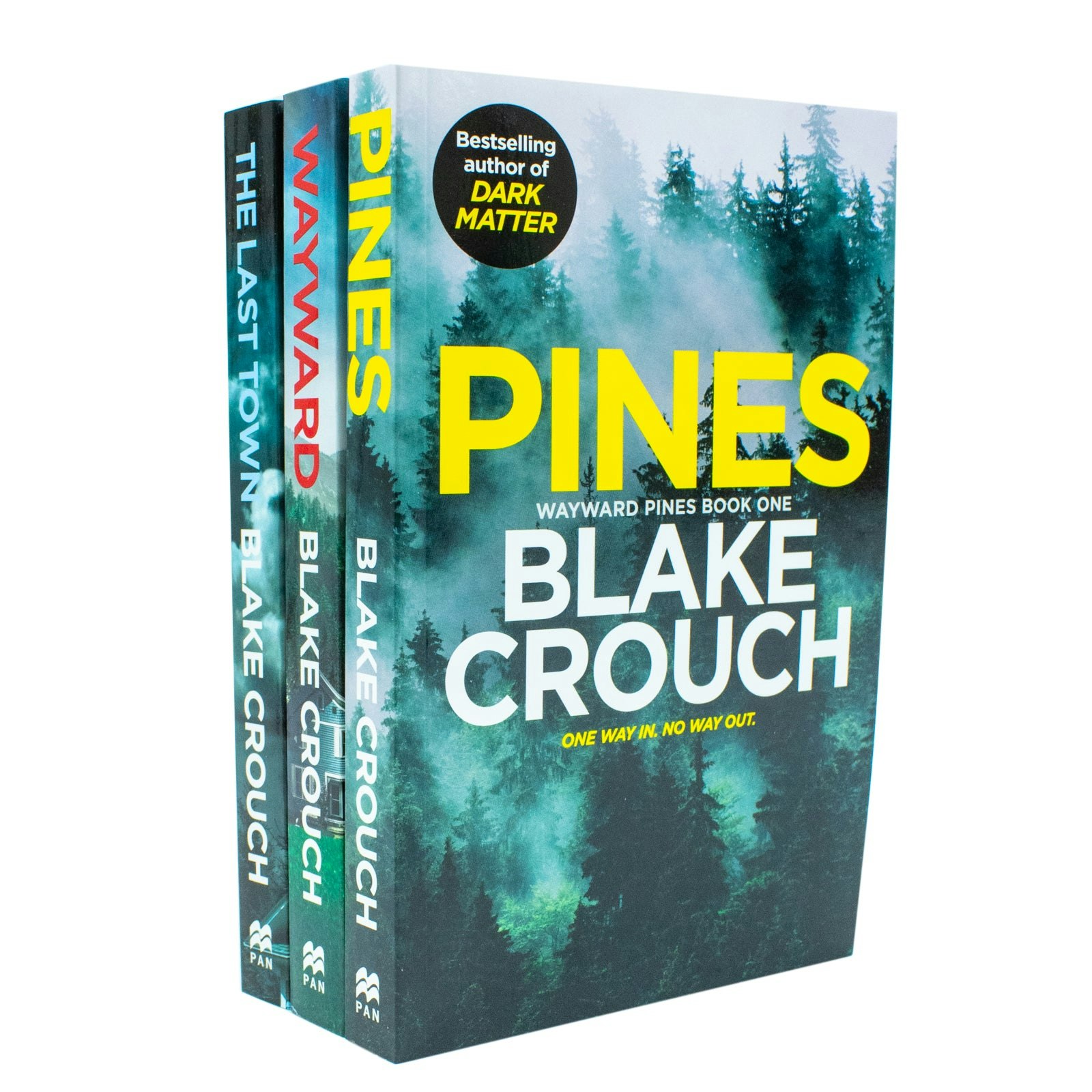 Macmillan The Wayward Pines Trilogy Book Set By Blake Crouch Pines, Wayward & The Last Town
