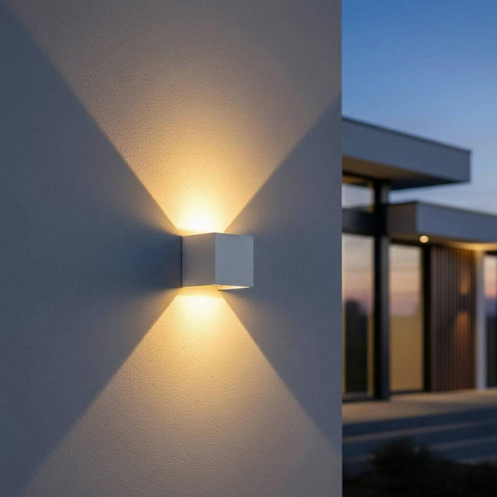 Ultra Beam Lighting White/Light 6 Watt Led Up And Down Outside