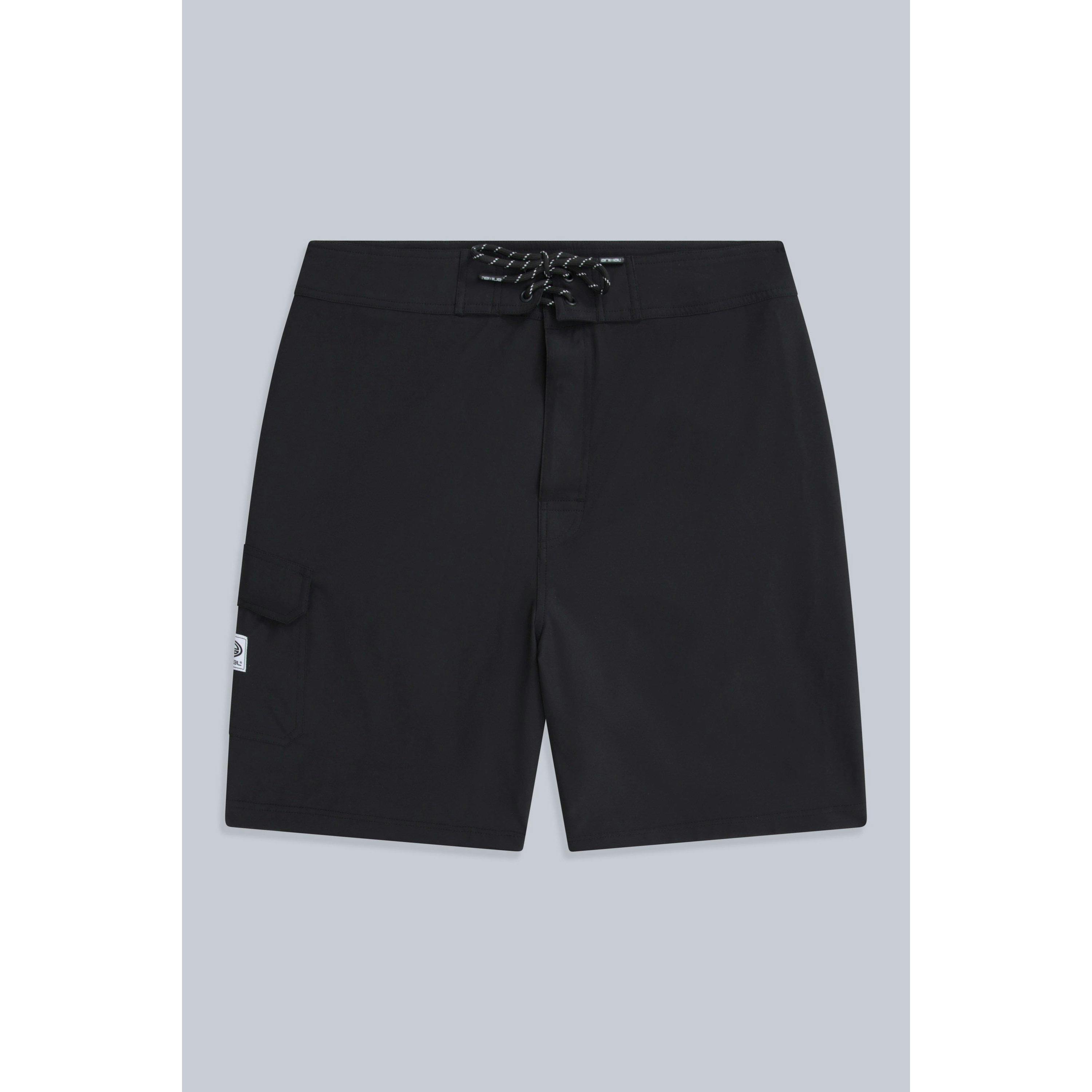 Animal Men's Black Brett Recycled Boardshorts - 42R - 91% Recycled Polyester/9% Elastane