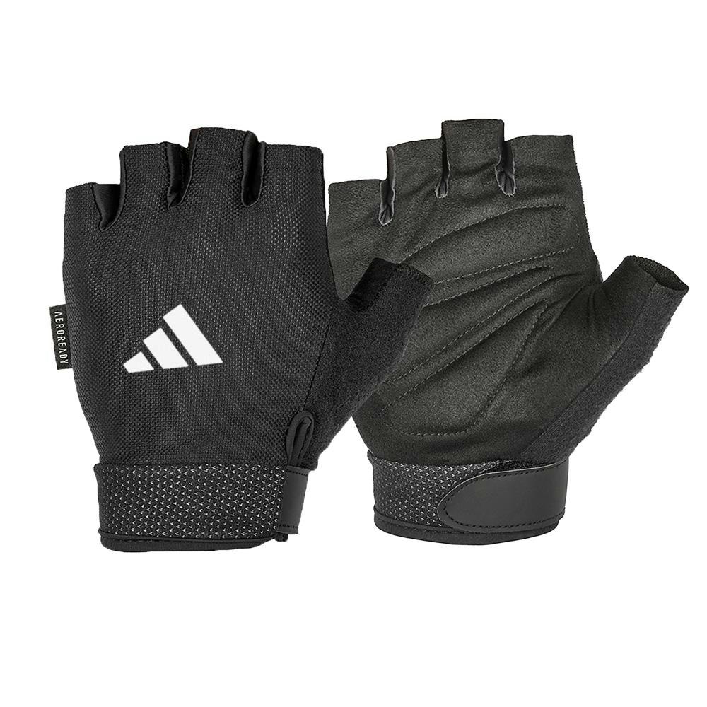 Adidas White Adjustable Essential Gloves - Xl