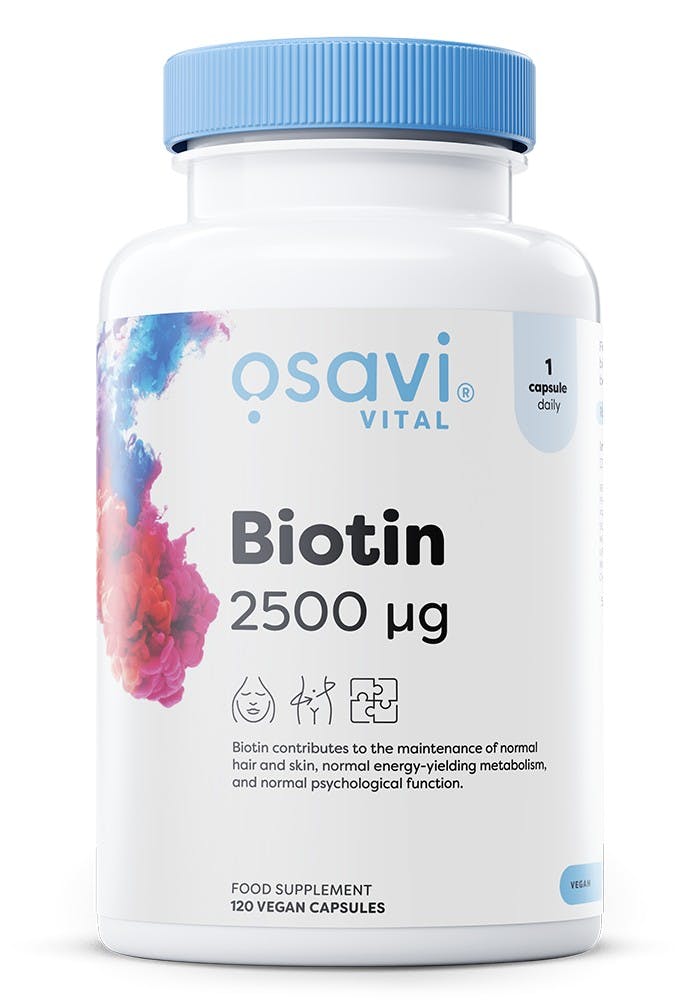 Osavi Biotin, 2500Mcg - 120 Vegan Caps - Image 6
