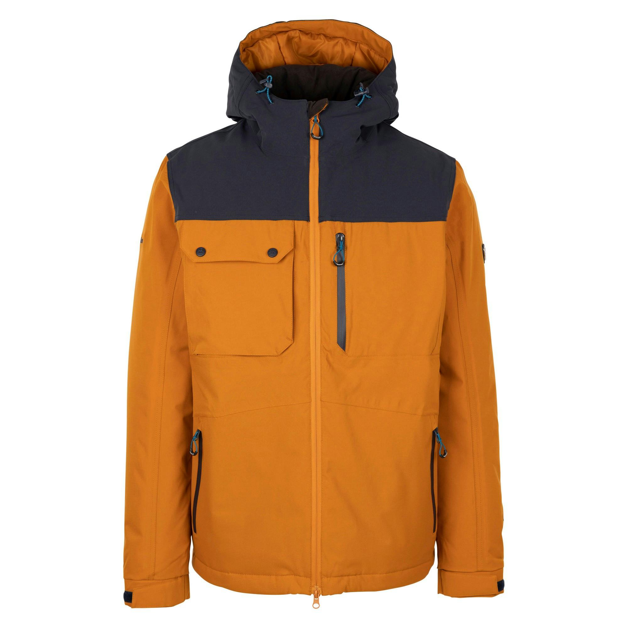 Trespass Men's Eastwell Padded Jacket - Ginger - Xxs - Ginger - 100% Polyester