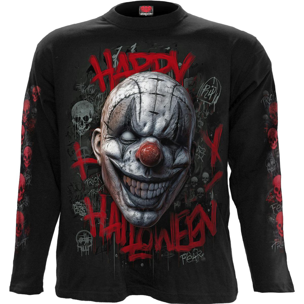 Spiral Direct Black Happy Horroween - Longsleeve T-Shirt - L