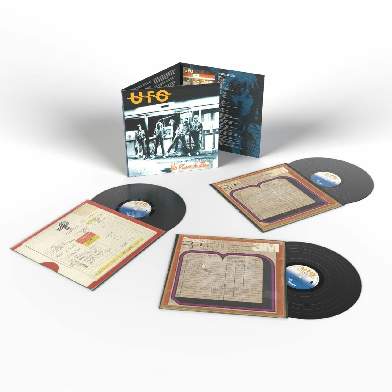 Eyesore Merch Black Ufo 'No Place To Run' (Remastered Deluxe Edition) 3Lp 180G Vinyl