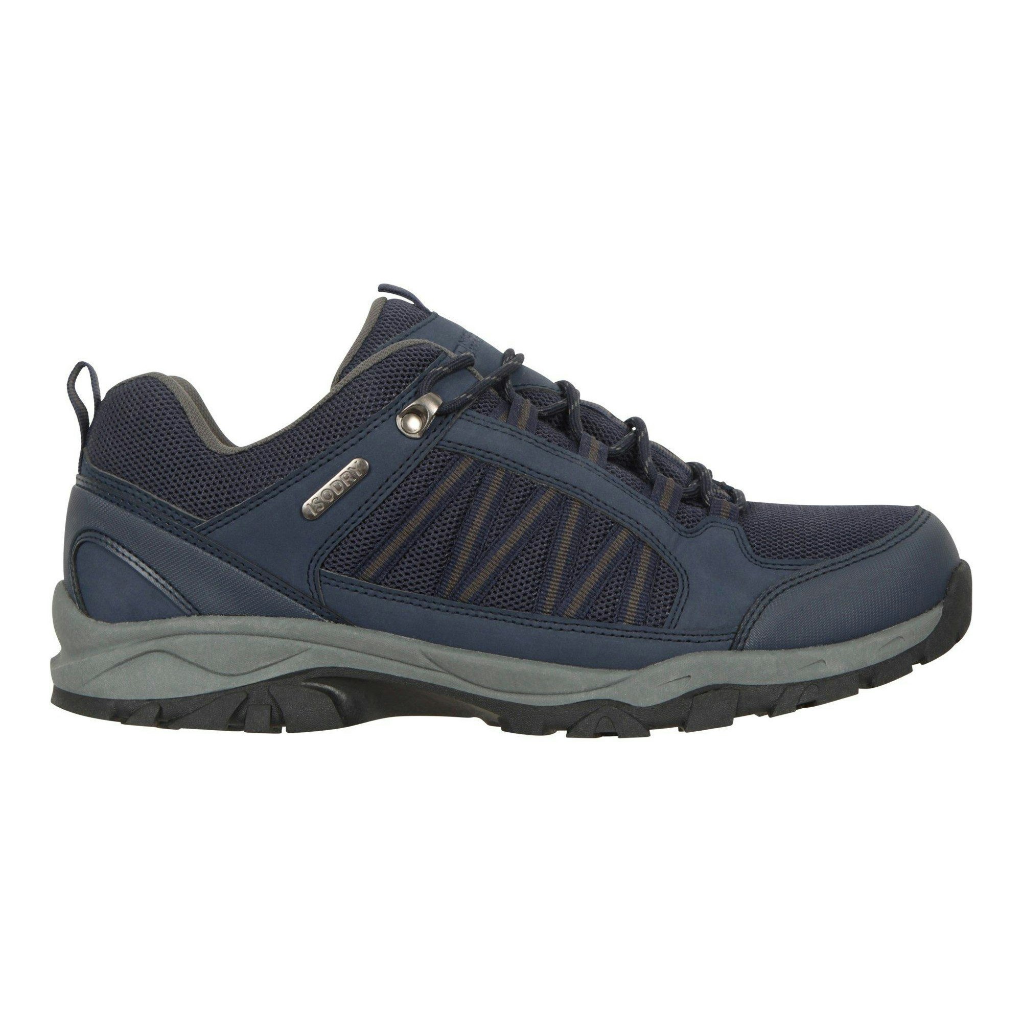 Mountain Warehouse Men's Path Waterproof Walking Shoes - Navy - Navy Size 8 Uk