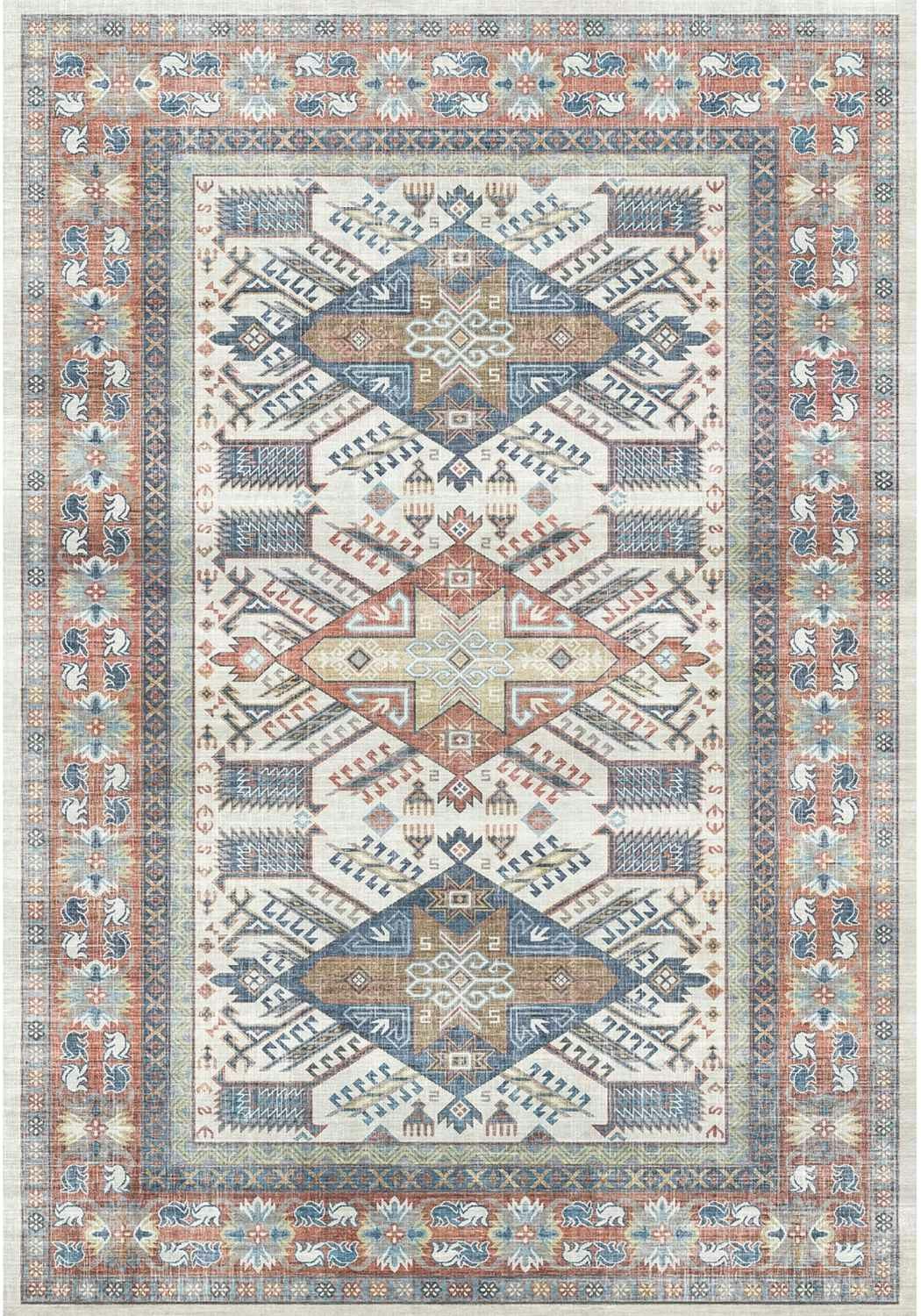 The Rugs Washable Persian Sara Classic Rug - 120X170 Cm