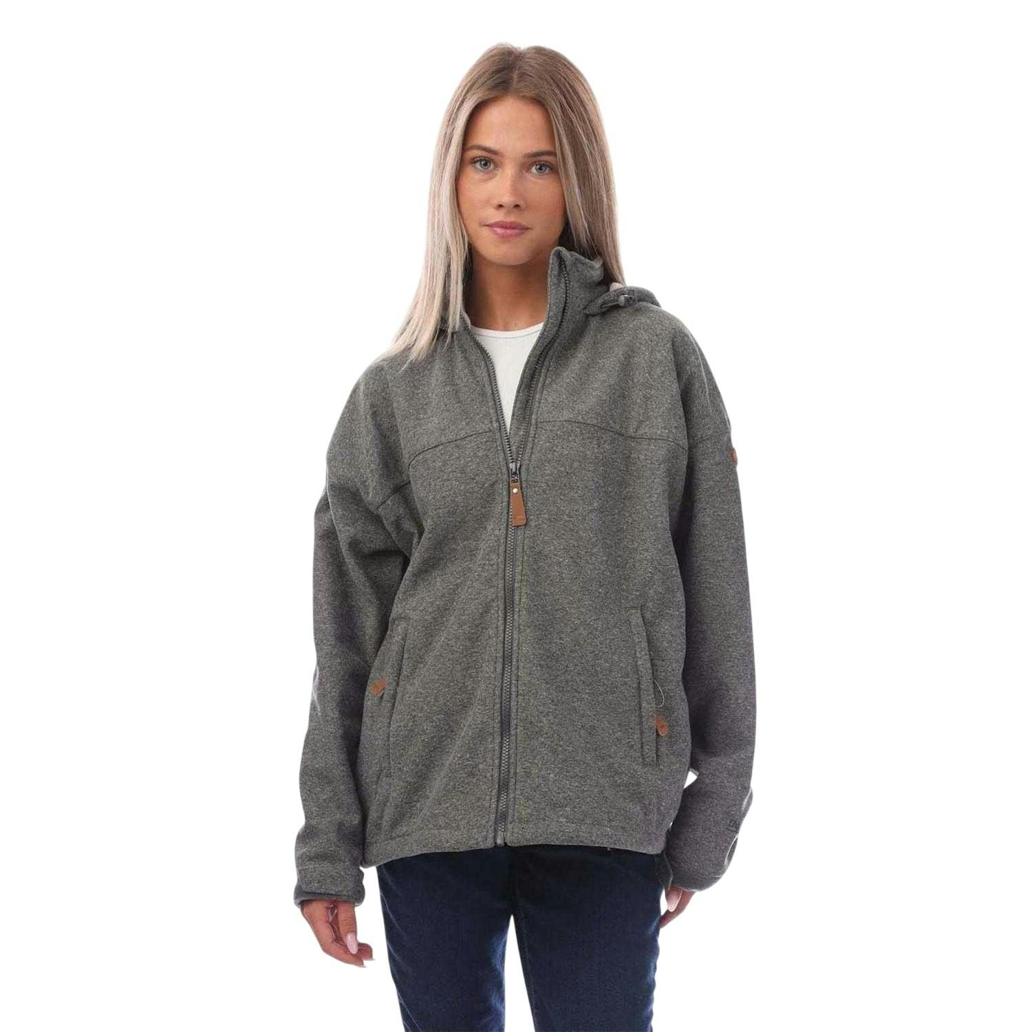 Trespass Women's Grey Rosa Casual Jacket - 6 Uk - 100% Polyester