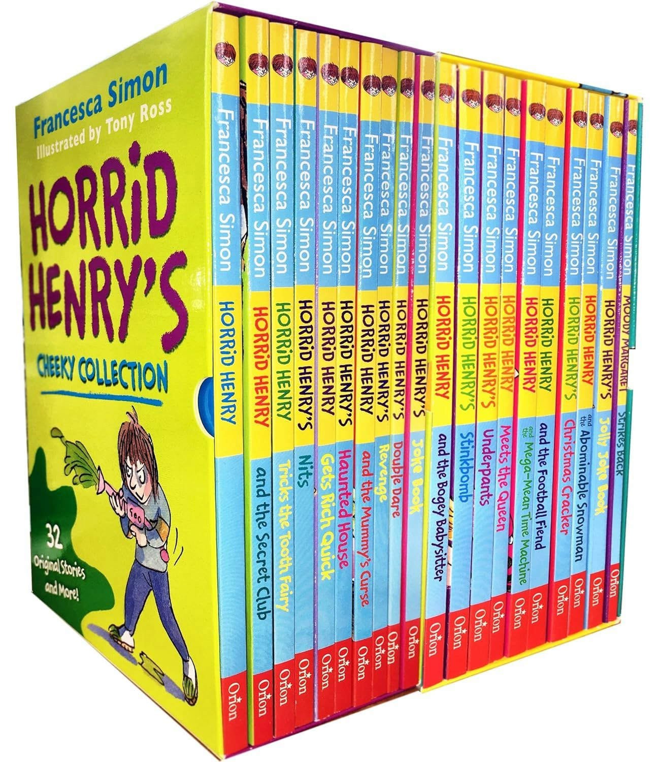 Various Publishers Horrid Henry Cheeky And Mischievious Mayhem 20 Books Collection Set