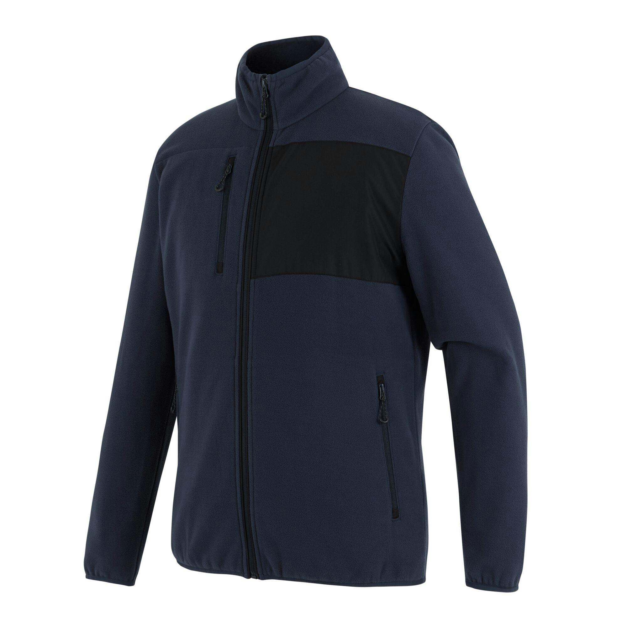 Regatta Men's Black Active Microfleece Printable Jacket - Navy/ - M - Navy/ - 70% Polyester/30% Recycled Polyester
