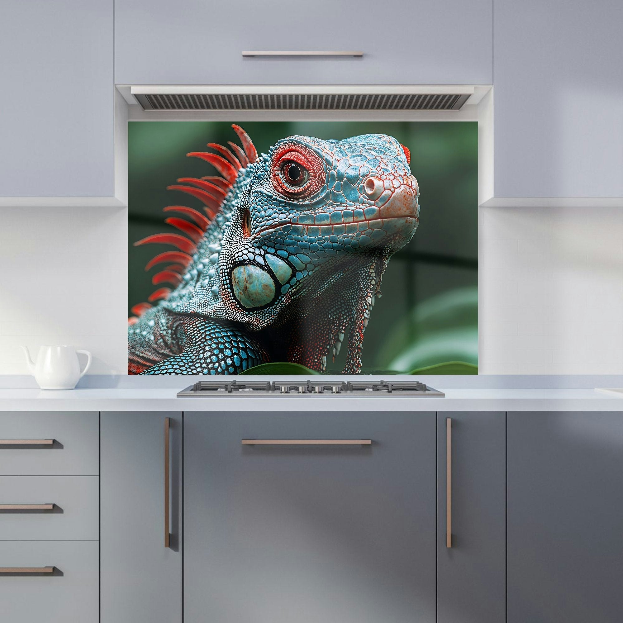 Warren Reed Lizard Kitchen Splashback - W900mm X H650mm