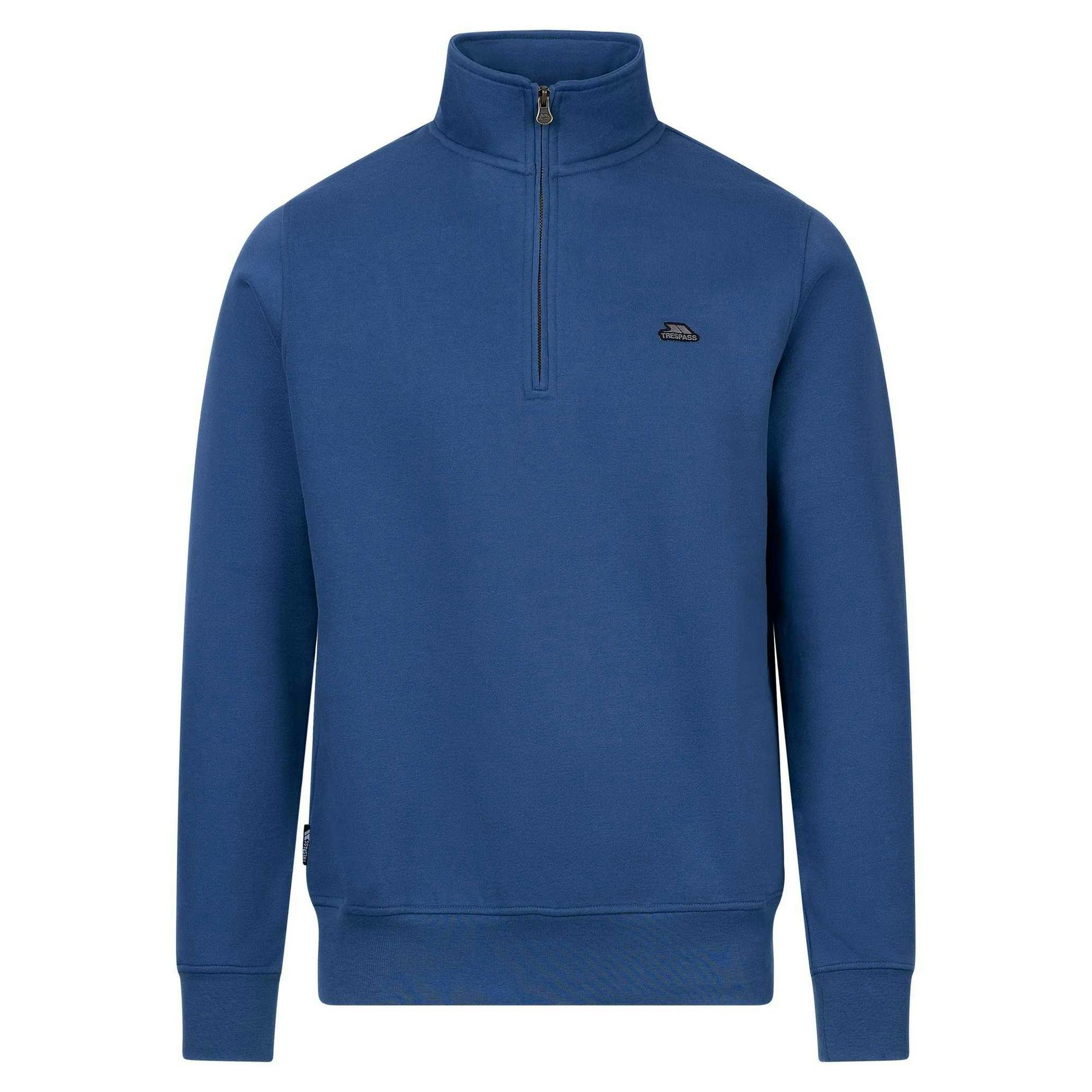 Trespass Men's Indigo Shannonton Sweatshirt - Tone - Tone - S - 65% Cotton/35% Polyester