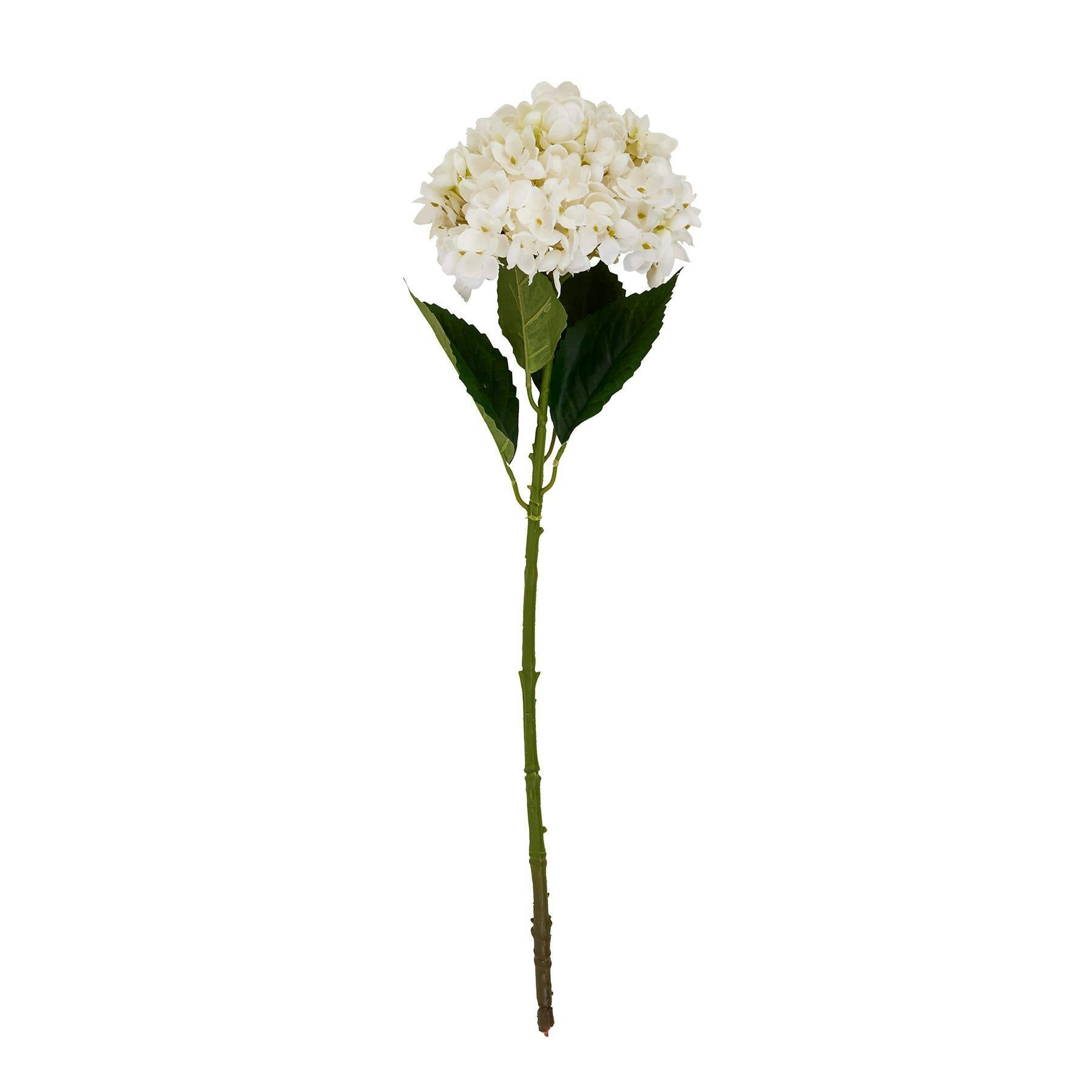 Hill Interiors White Hydrangea Artificial Flower - One Size