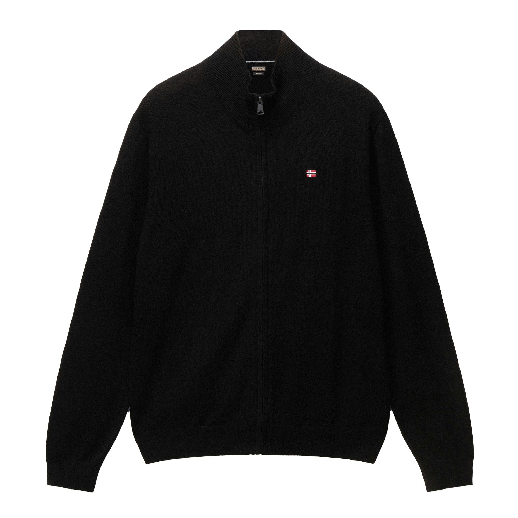 Napapijri Damavand Full Zip Wool Sweater - M
