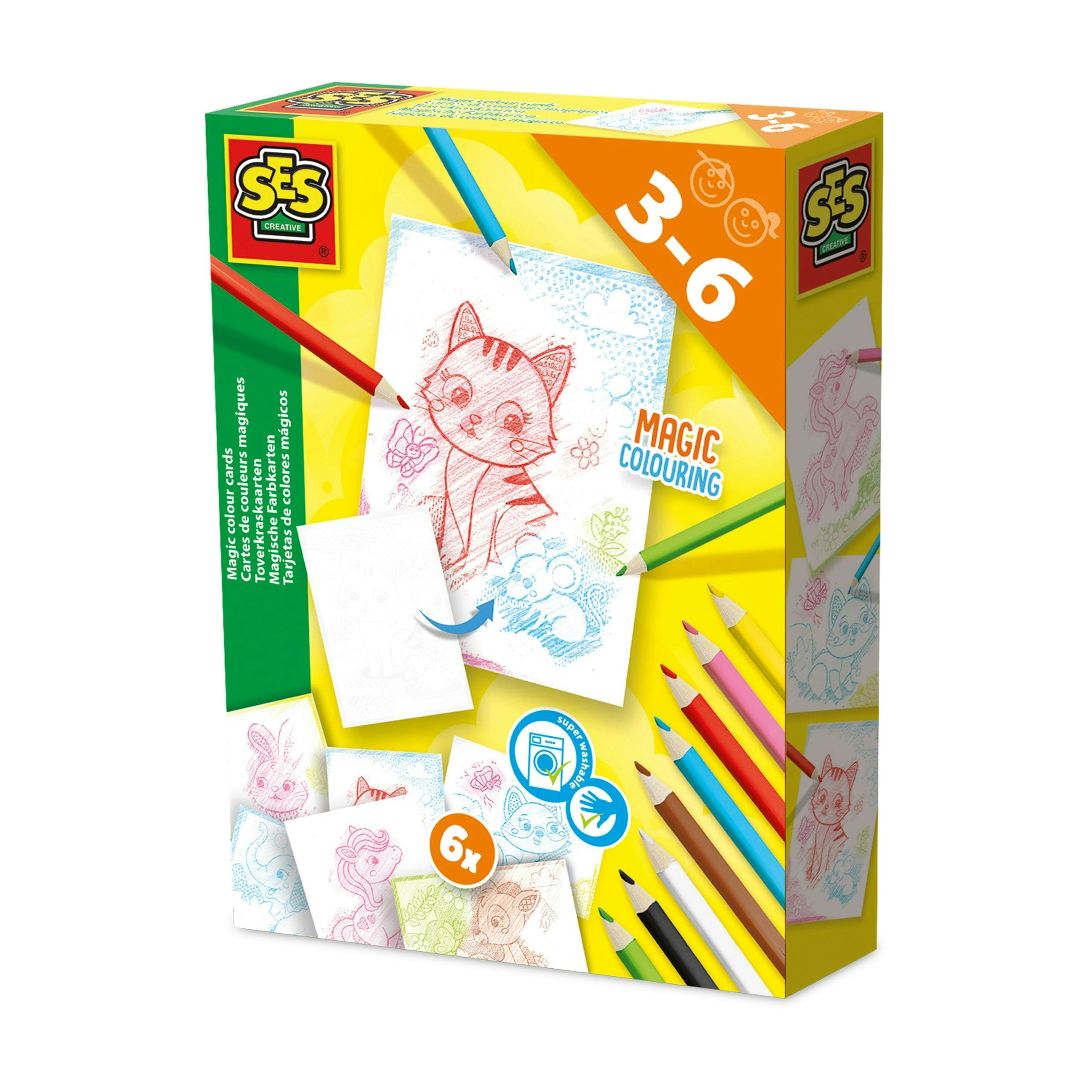 Ses Creative Magic Colour Cards
