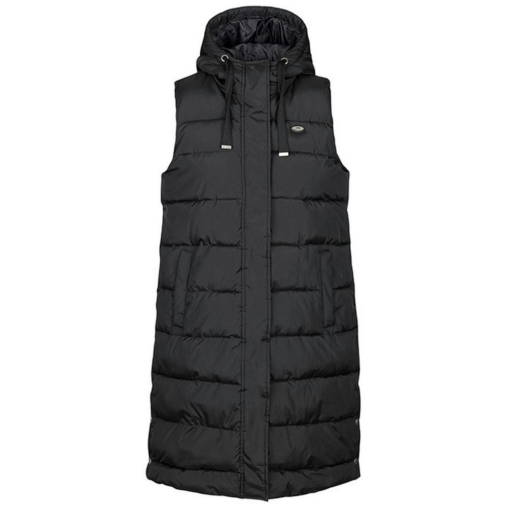Trespass Women's Black / Leona Quilted Gilet - Xxs - 100% Polyester