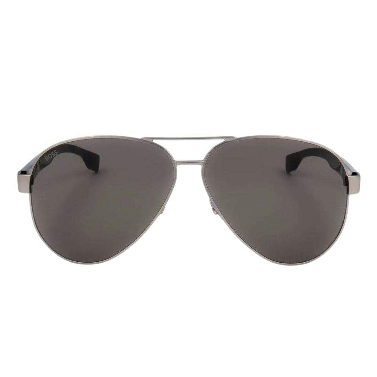 Hugo Boss Men's Silver Plain Sunglasses - One Size - 100% Metal
