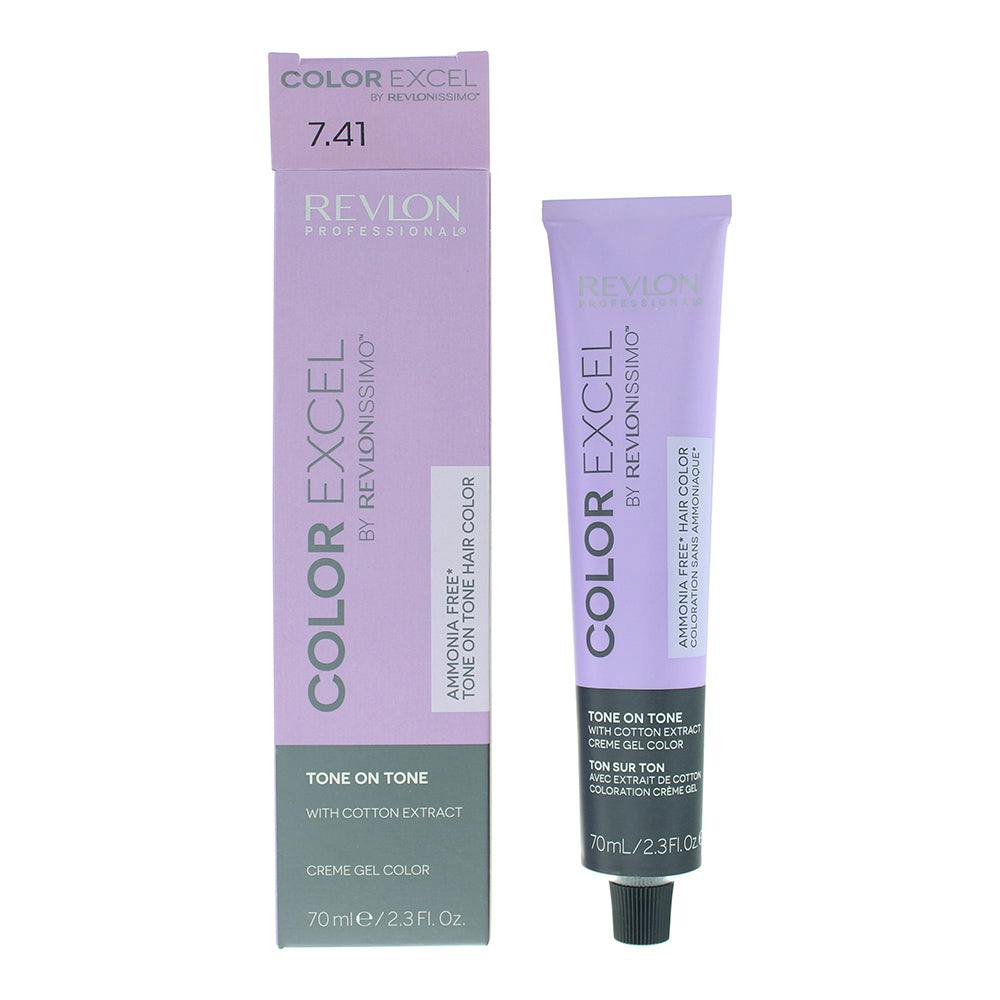 Revlon Dark Revlonissimo Colorsmetique Color Excel 7.41 Chestnut Ash Blonde Hair