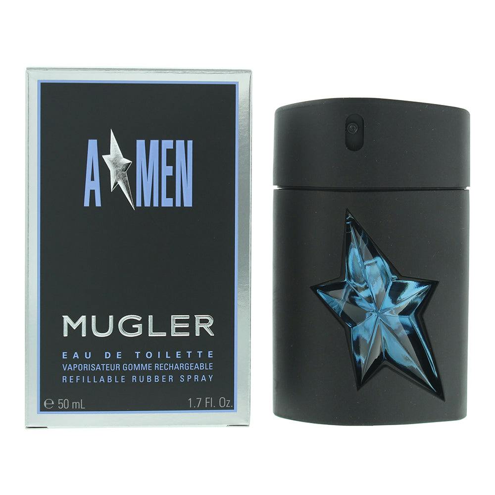 Mugler Men's Amber/Lavender A* Refillable Eau De Toilette 50Ml
