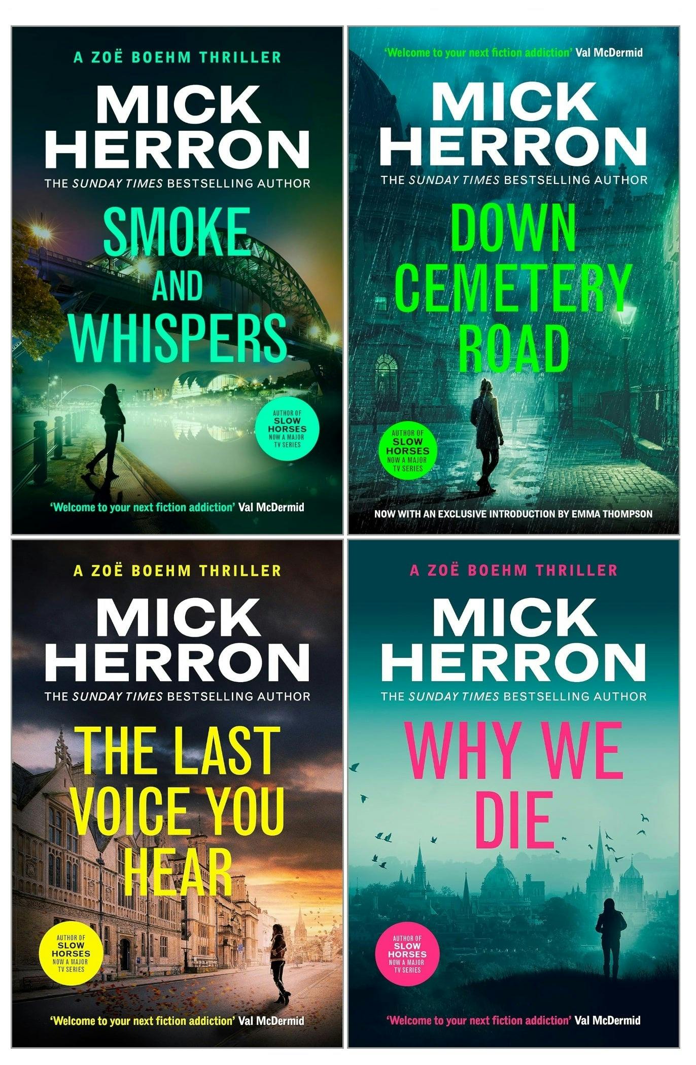 Mick Herron Zoe Boehm Thrillers 4 Books Collection Set (Down Cemetery Roa | TODO - Image 12