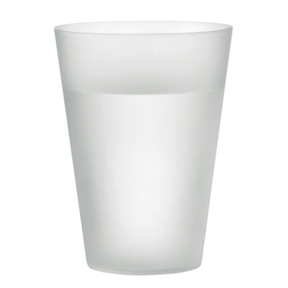 Rackhams White Festa Large Reusable 300Ml Cup - Transparent - One Size - Transparent - 100% Mixed