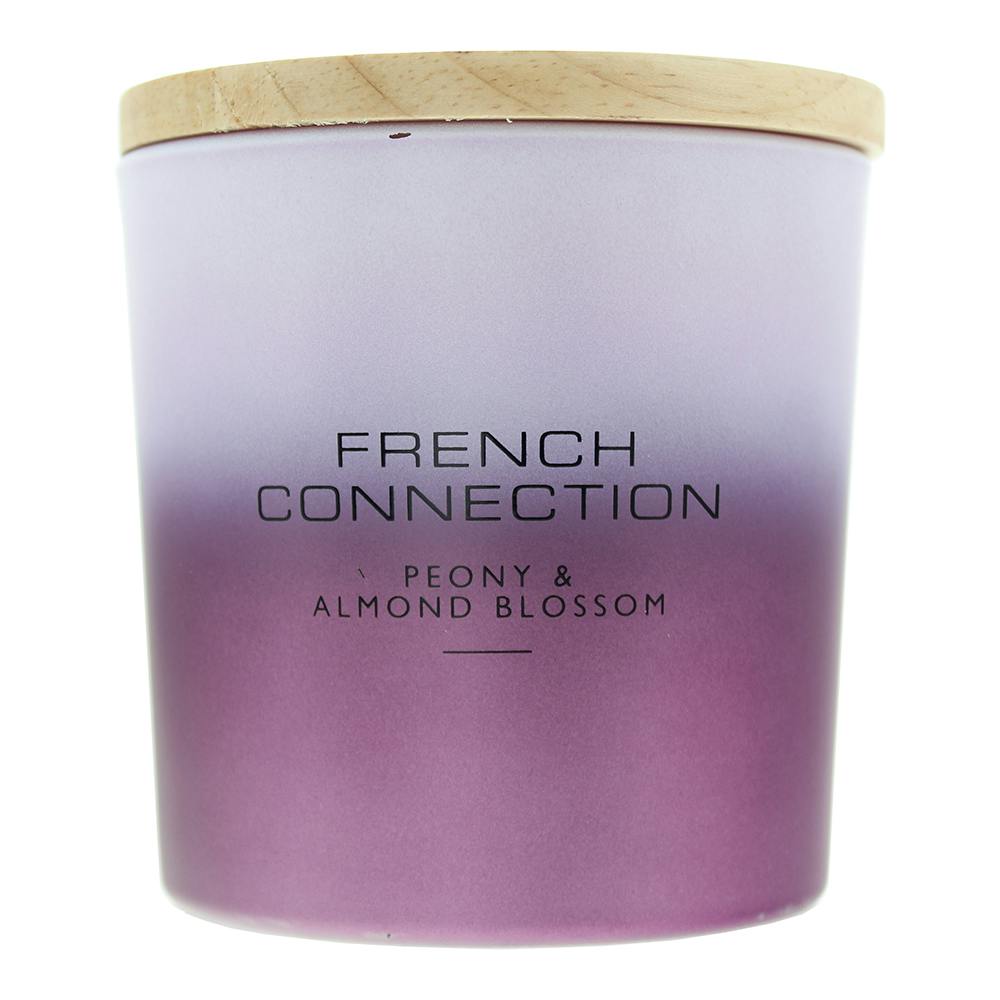 French Connection Peony & Almond Blossom Scented Candle 331g - Image 6