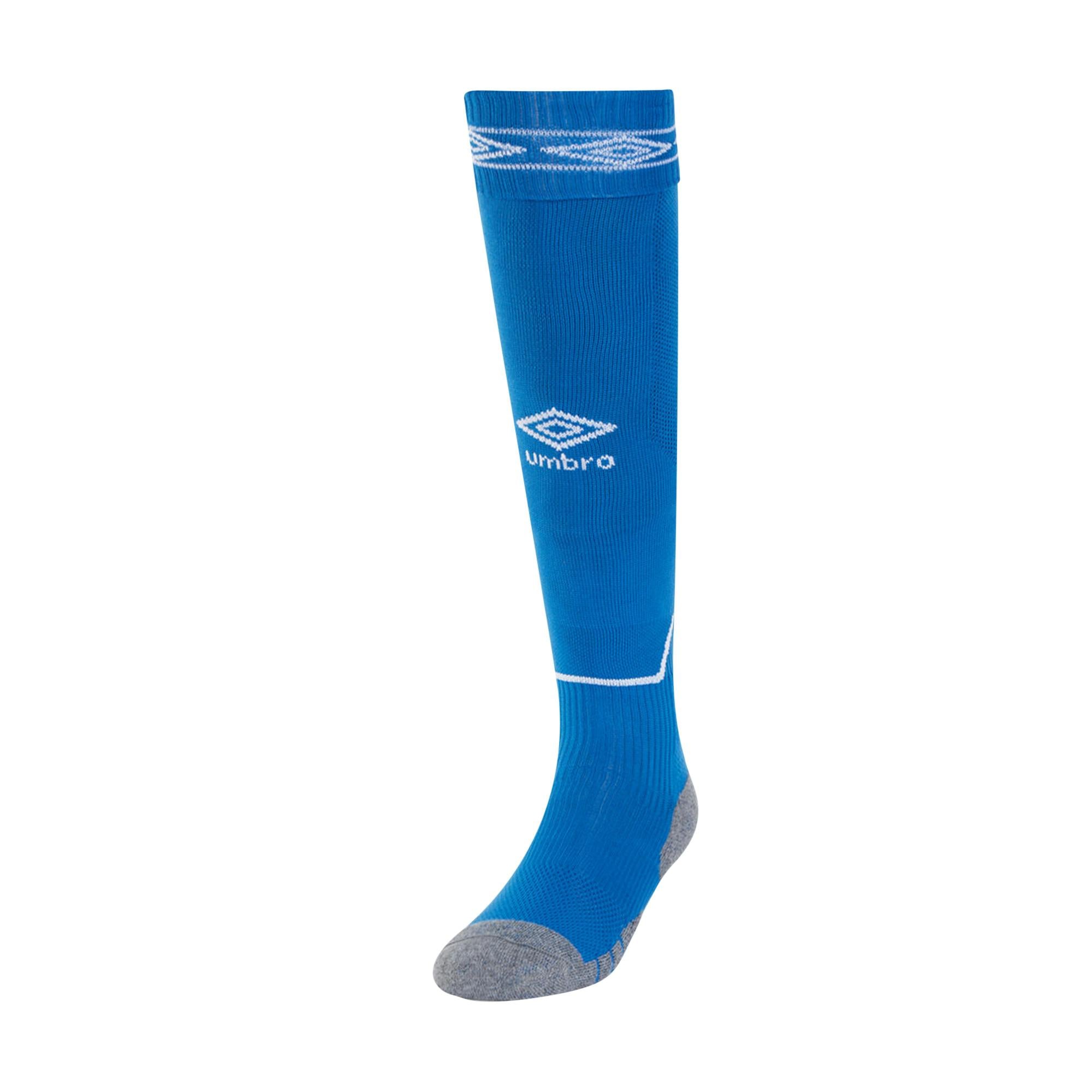 Umbro Blue/White Childrens/Kids Diamond Football Socks - Royal - 2 Uk-7 Uk - Royal - 75% Polyamide/20% Cotton/5% Elastane