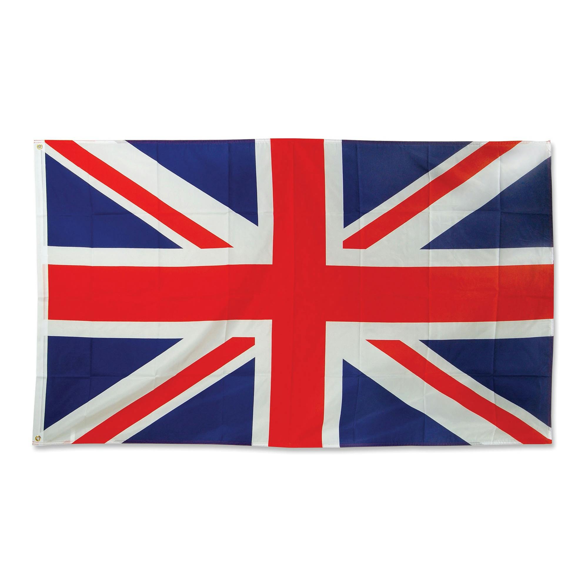 Bristol Novelty Blue/Red/White Miniature Union Jack Flag - One Size