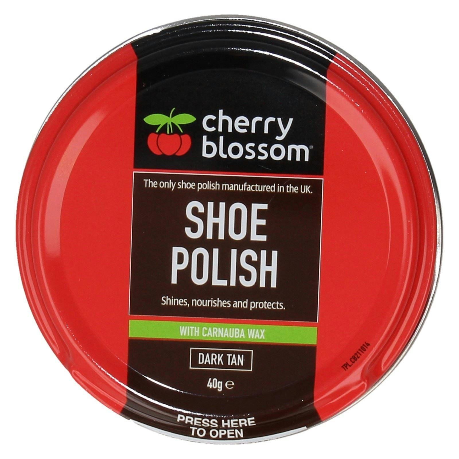 Rackhams Dark/Brown Shoe Polish With Carnauba Wax - Tan (Brown) - 40G