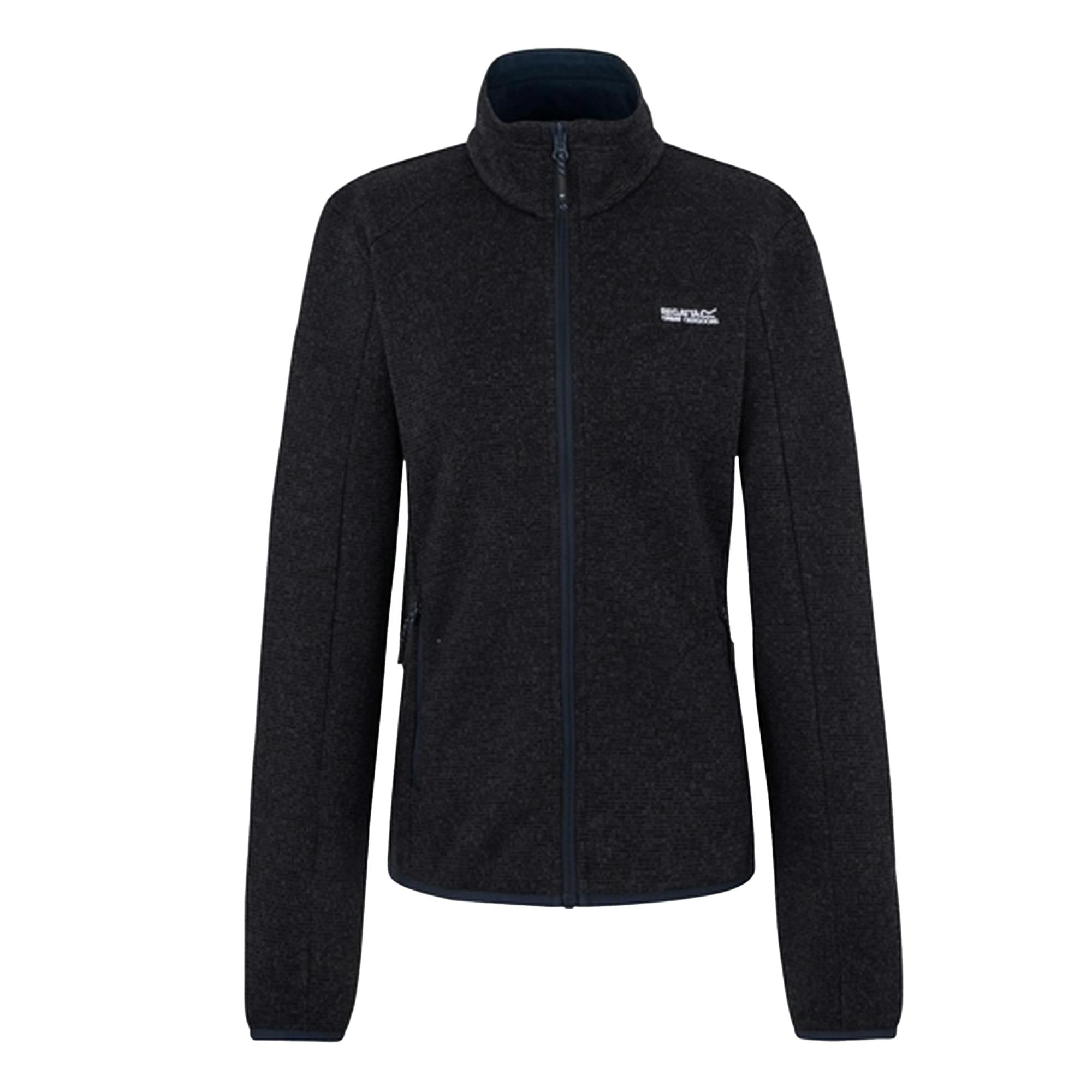 Regatta Women's Newhill Full Zip Fleece Jacket - Navy - 8 Uk - Navy - 70% Polyester/30% Recycled Polyester