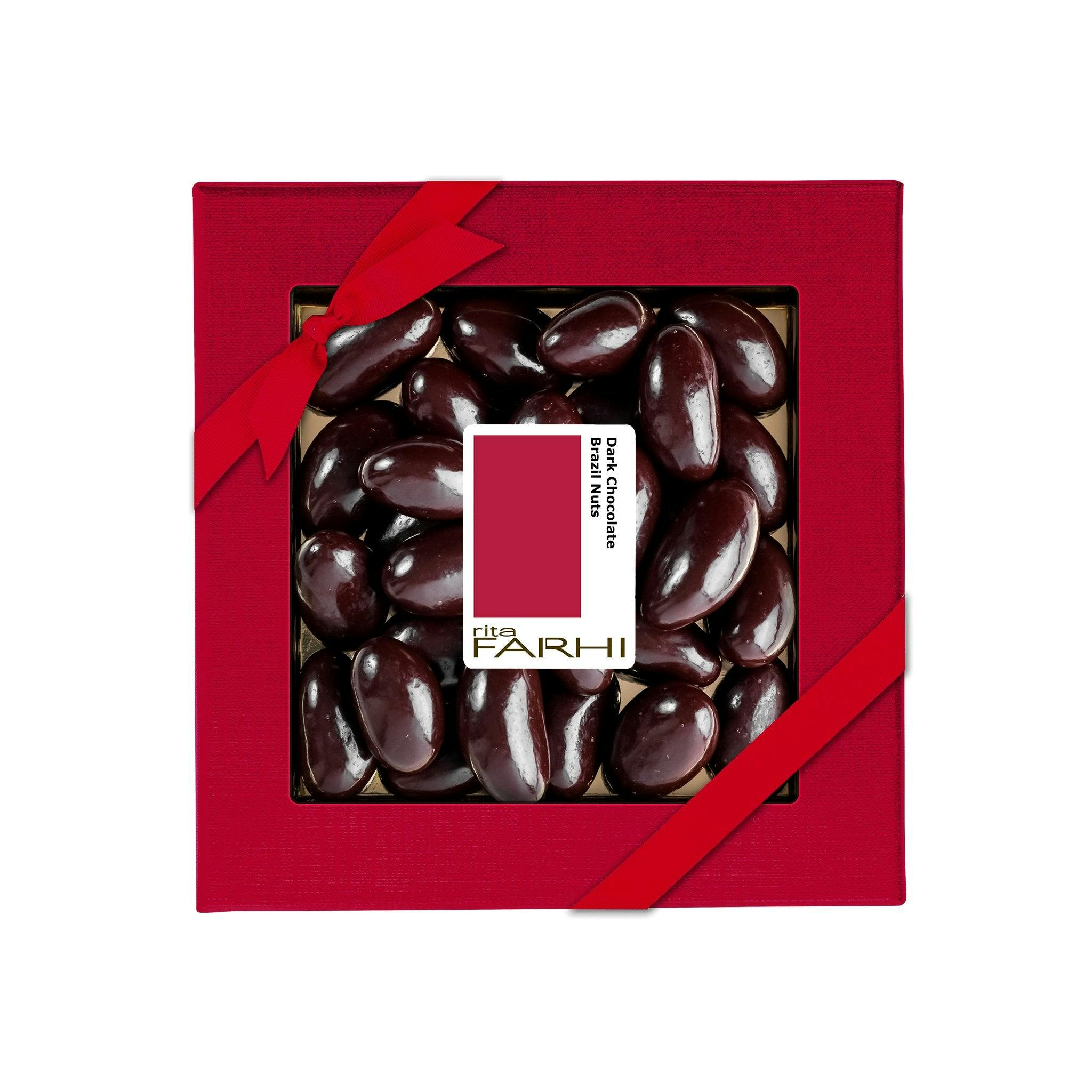 Rita Farhi Dark Chocolate Coated Brazil Nuts, Palm Oil Free, 210G
