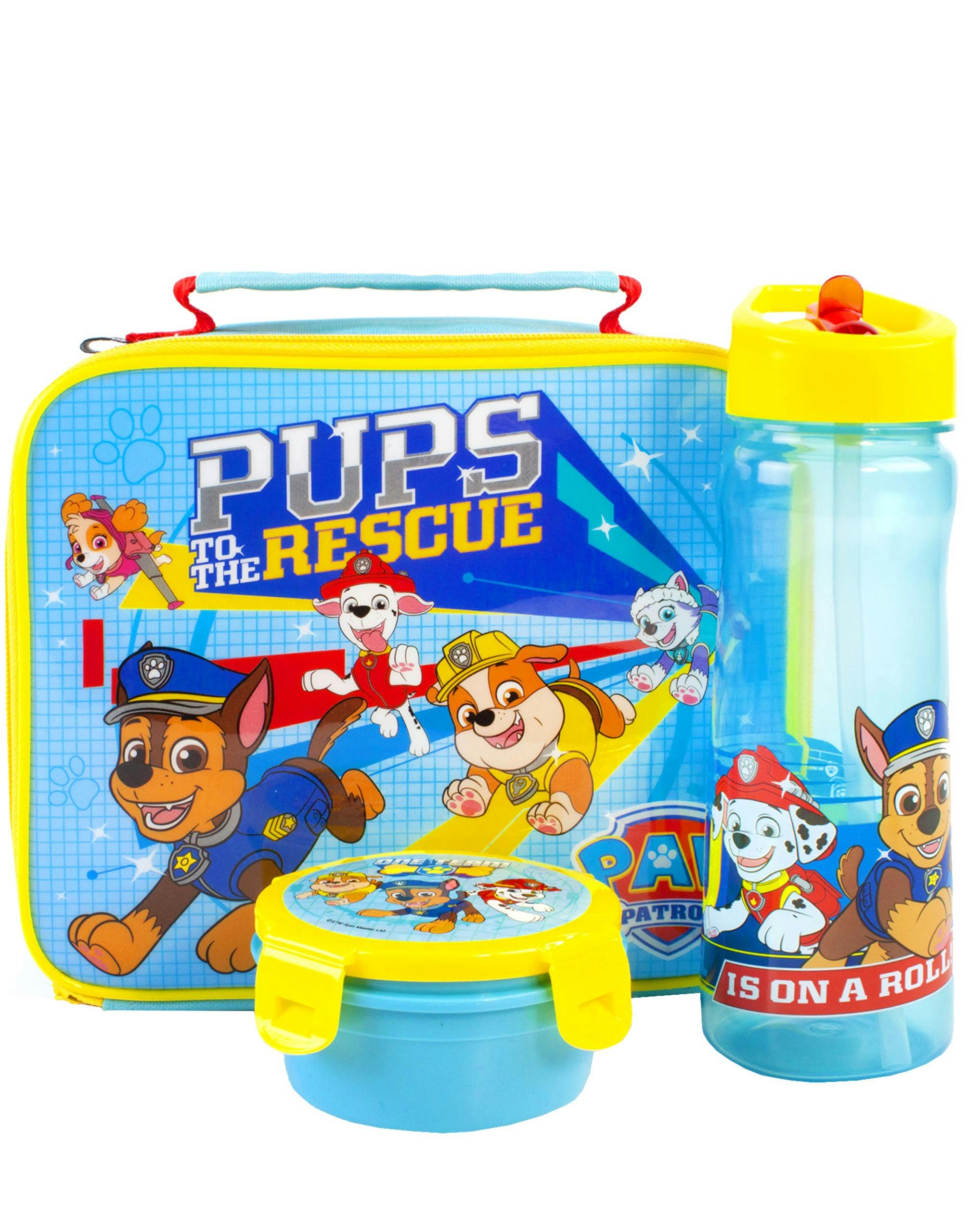 Rackhams Boys Blue Paw Patrol Lunch Bag Bottle And Snack Pot (One Size)