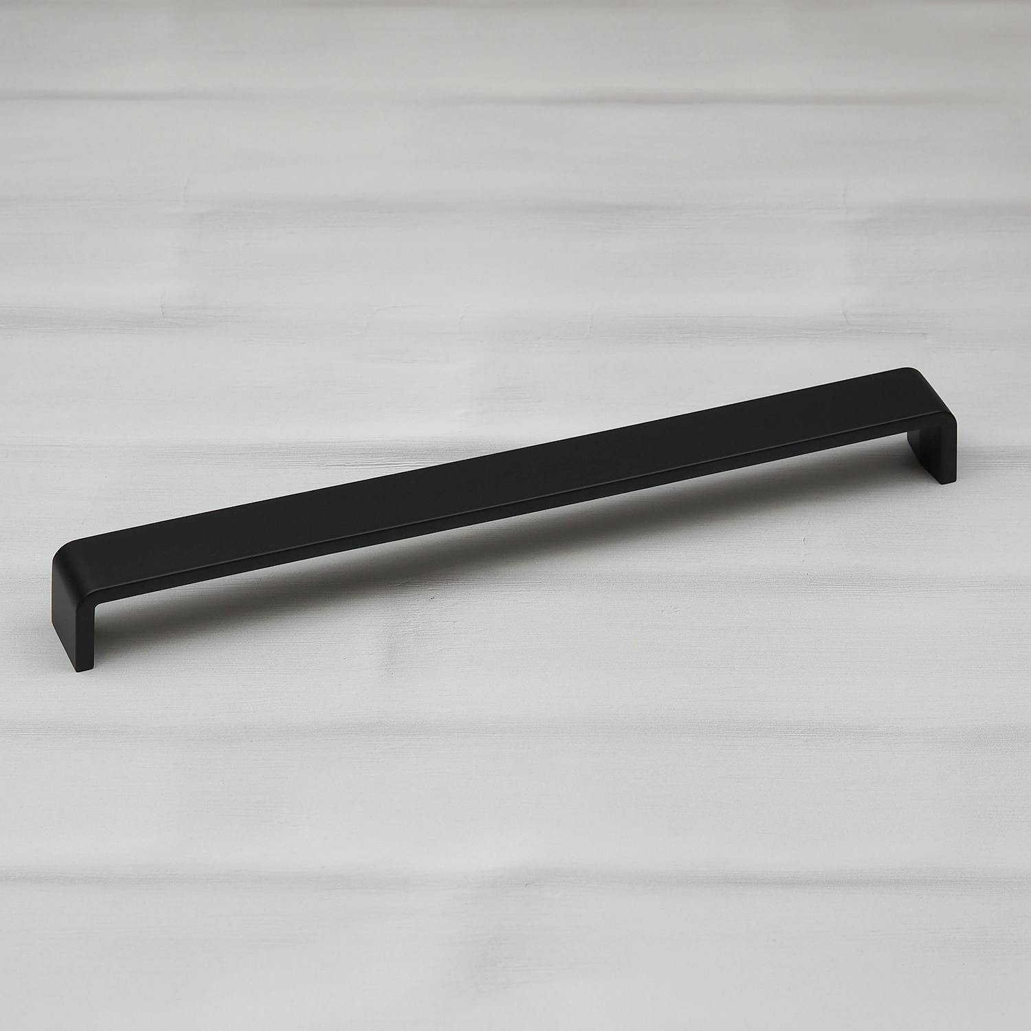Rackhams Black Matt D-Bar Handle - 288Mm Handle