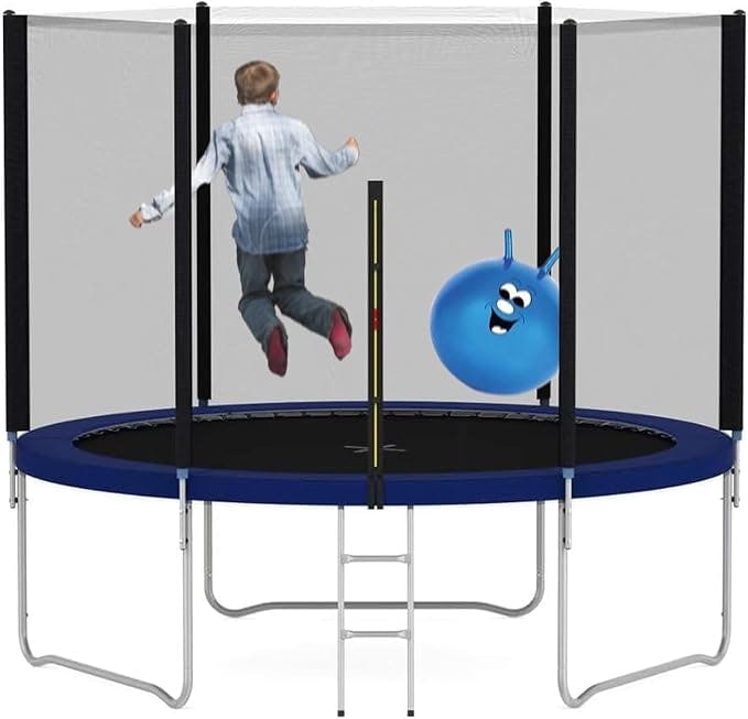 Mcc Direct 8Ft Trampoline With Safety Net Enclosure For Children