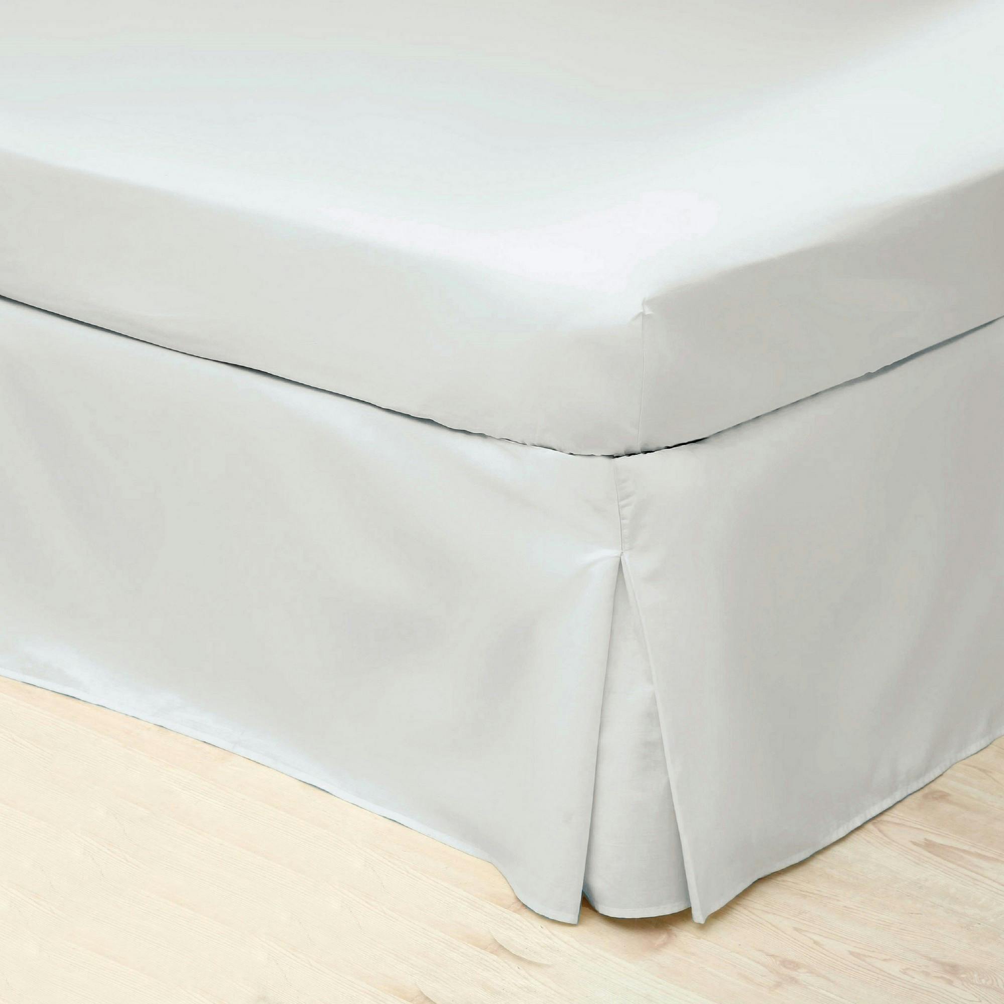 Belledorm Easycare Percale Platform Valance - Cloud - Superking - Cloud - 50% Cotton/50% Polyester