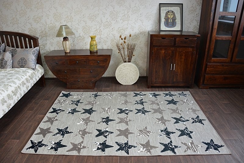 Rackhams Brown Lisboa Rug - 80Cm X 150Cm
