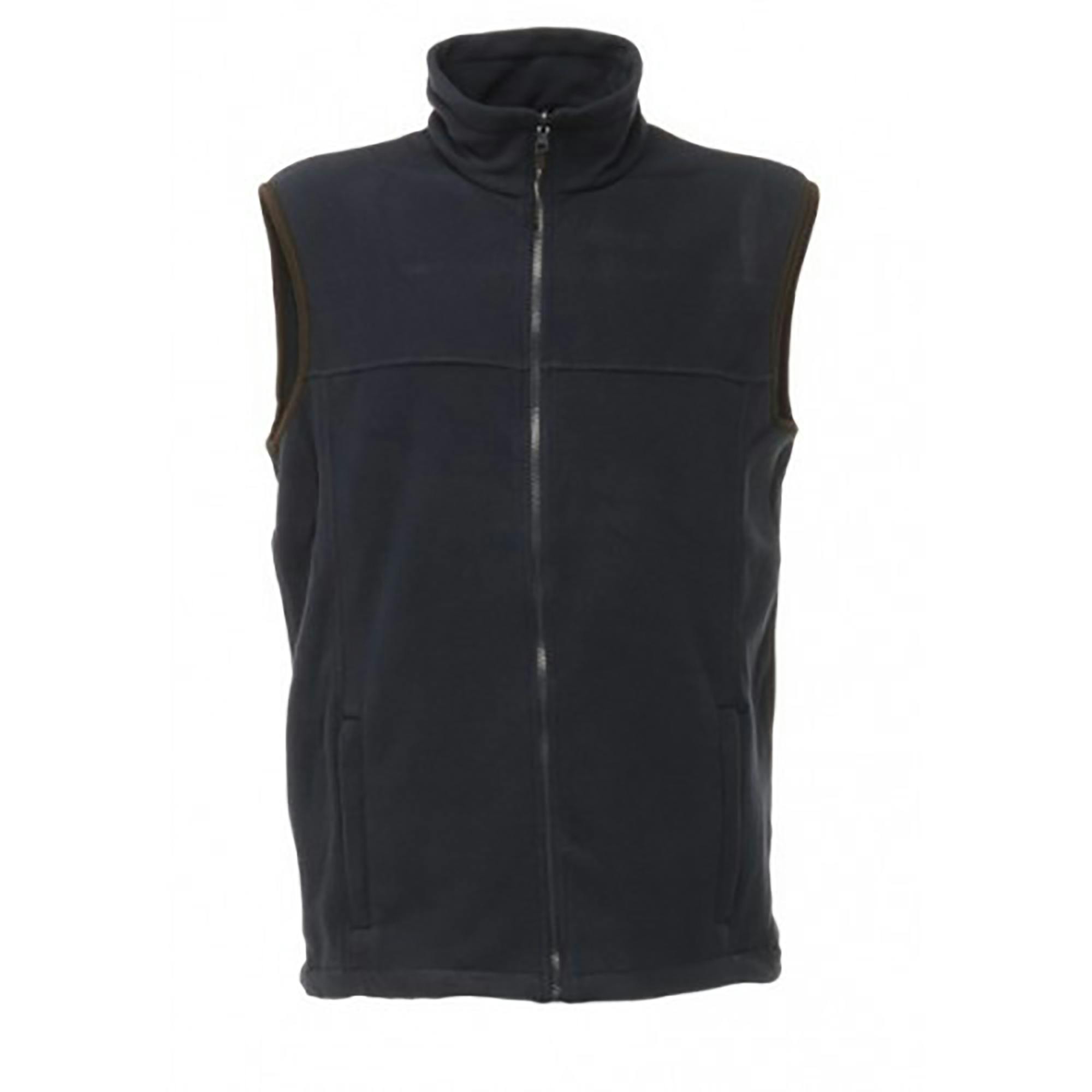 Regatta Dark Haber Ii Full-Zip Bodywarmer Fleece Anti-Pill Jacket (250 Gsm) - Navy - 2XL - Navy - 100% Fleece